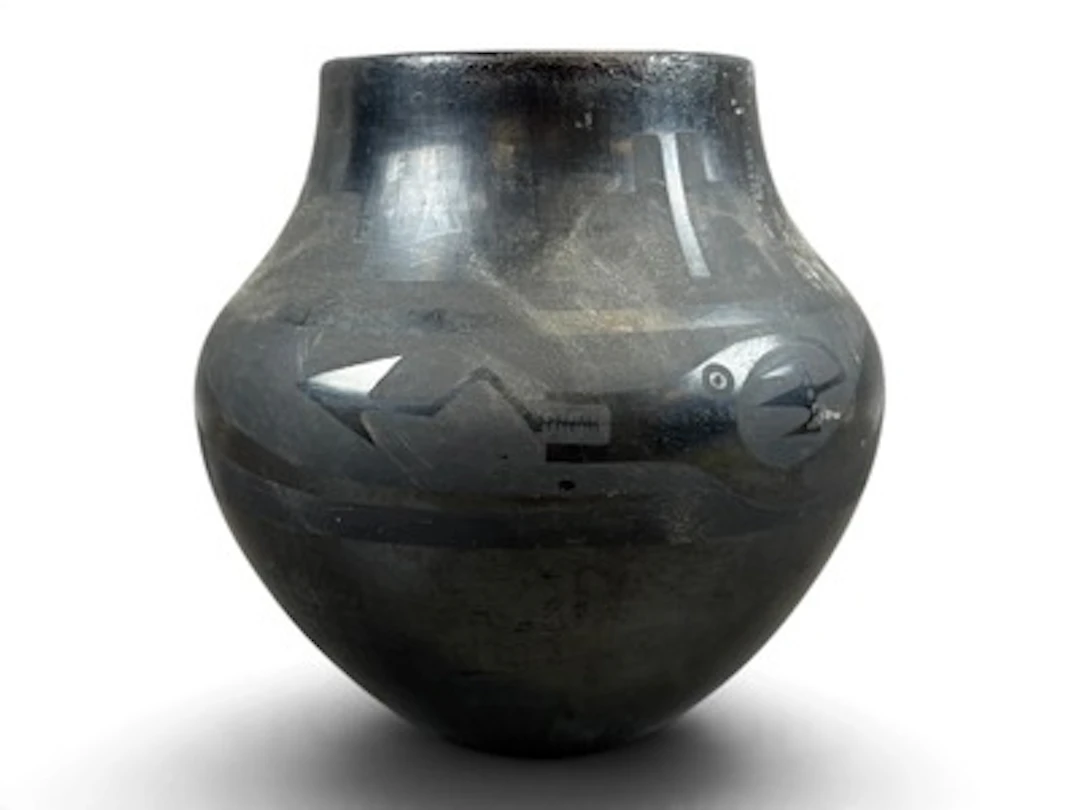 Maria Martinez San Ildefonso Avanyu Pottery