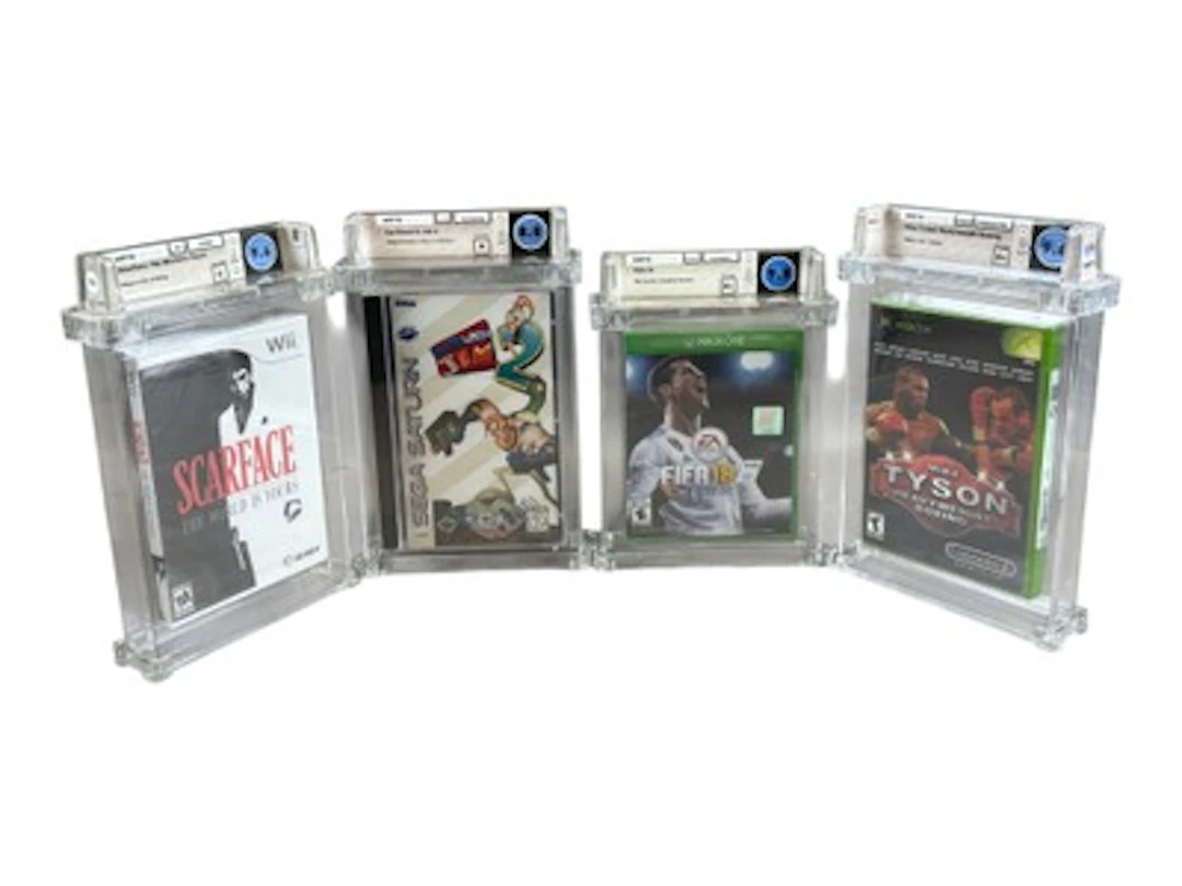 (4) Sealed Wata Video Games, Various Systems