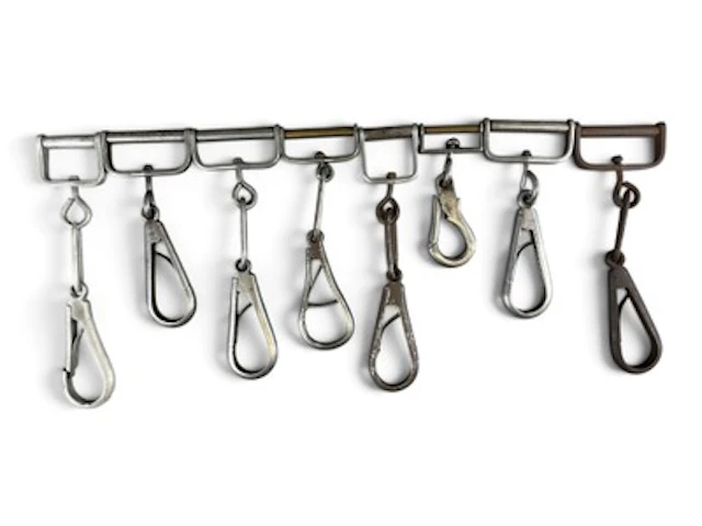 (8) Antique Cavalry Carbine Hooks and Swivels