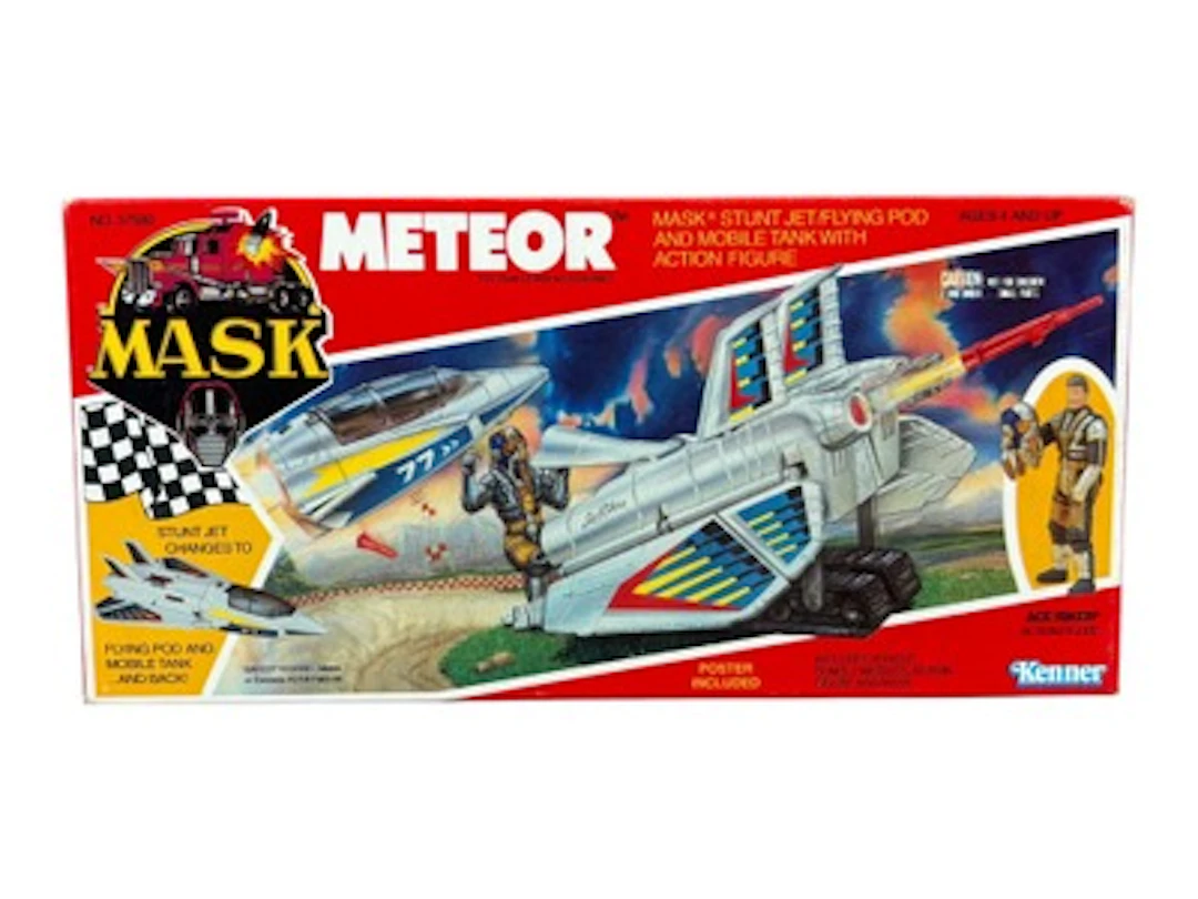 MISB, Kenner MASK Meteor & Ace Riker Figure
