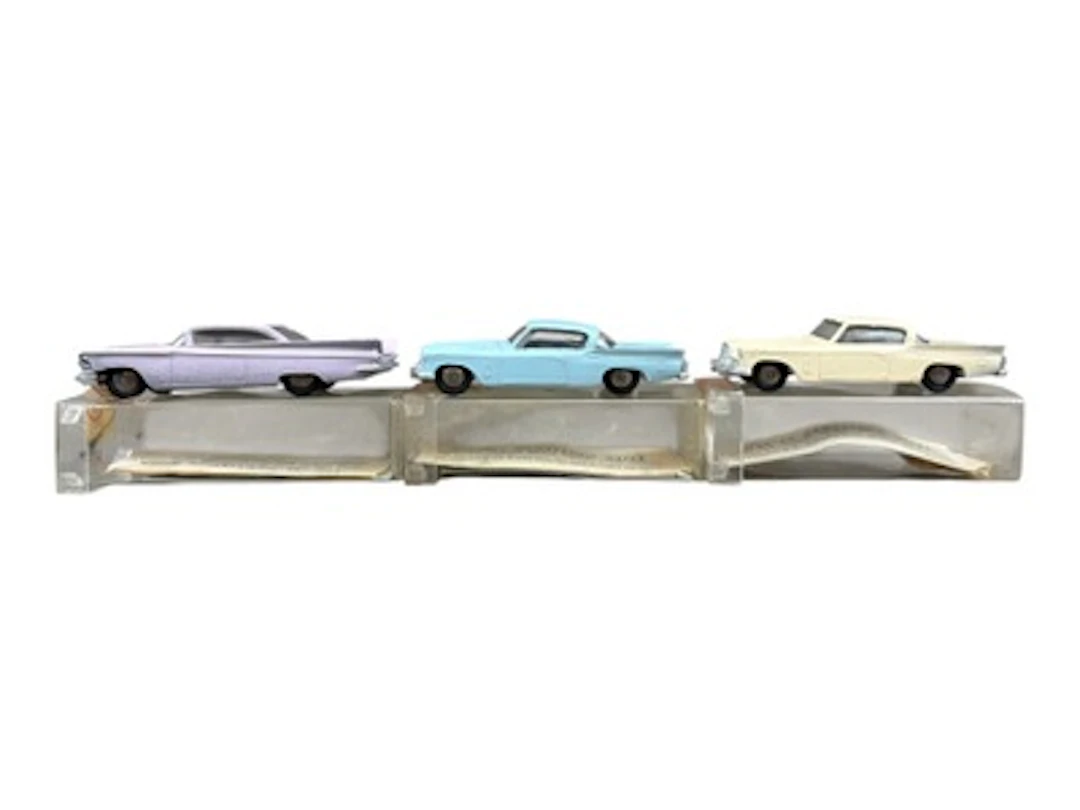 3 LN Boxed 1961 Hubley Real Toy Vehicles