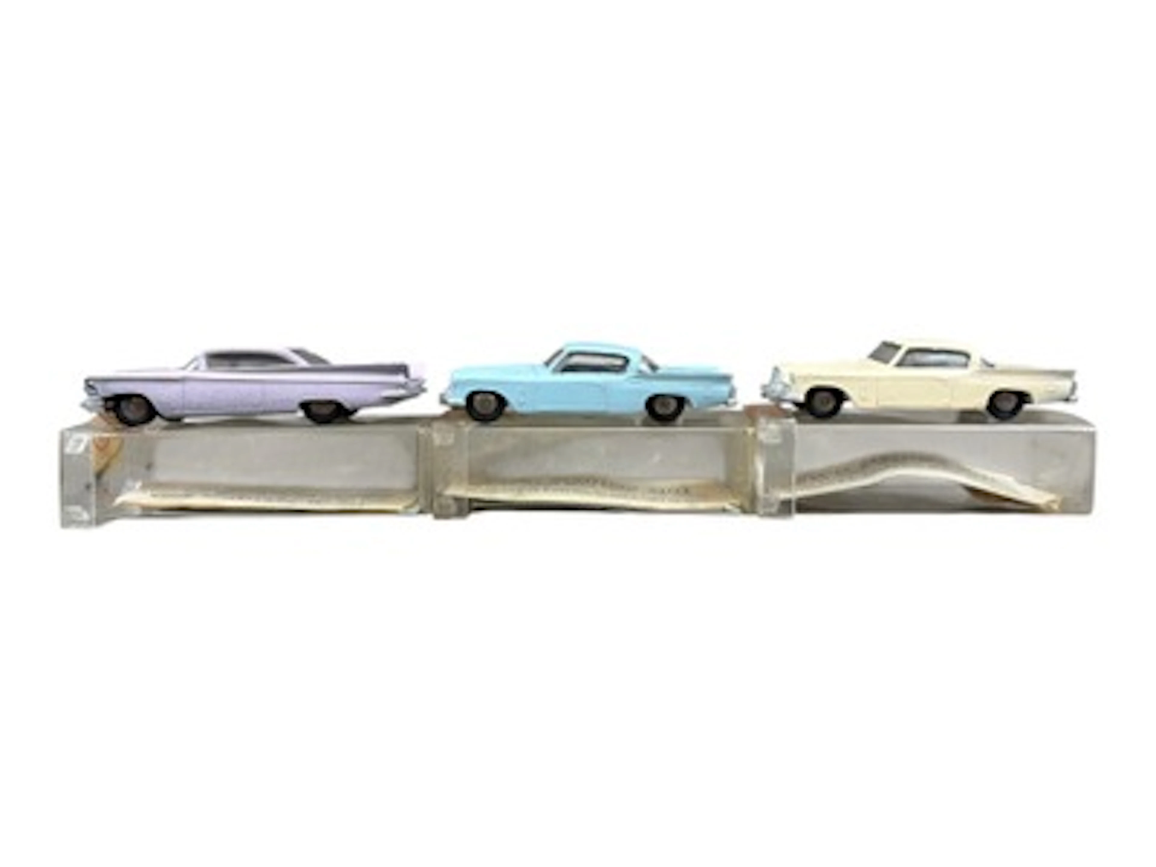 3 LN Boxed 1961 Hubley Real Toy Vehicles