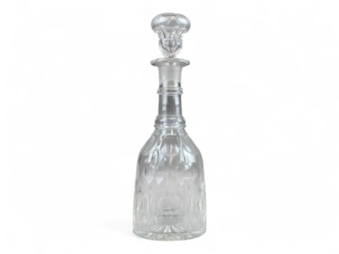 White Star Line Cut Glass Decanter & Stopper