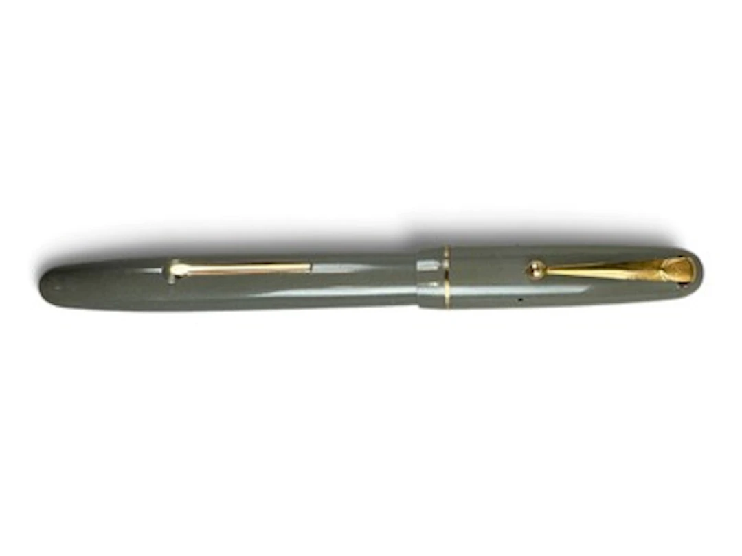 Mabie Todd Swan 3130 Grey Fountain Pen
