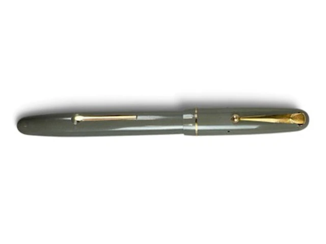 Mabie Todd Swan 3130 Grey Fountain Pen