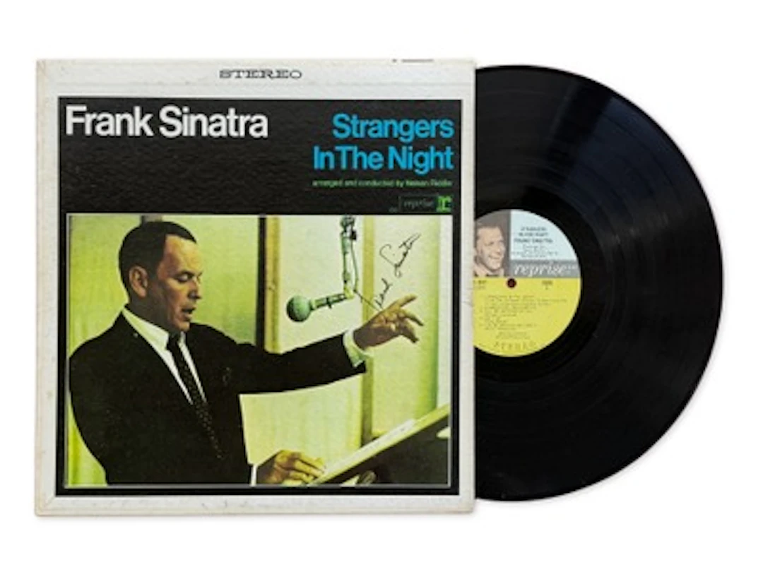 Frank Sinatra Signed Strangers in the Night Album