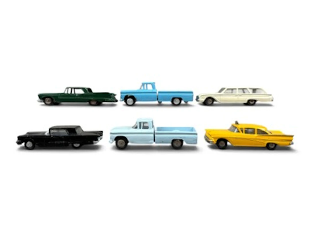 6 Clean Hubley Real Toy Vehicles