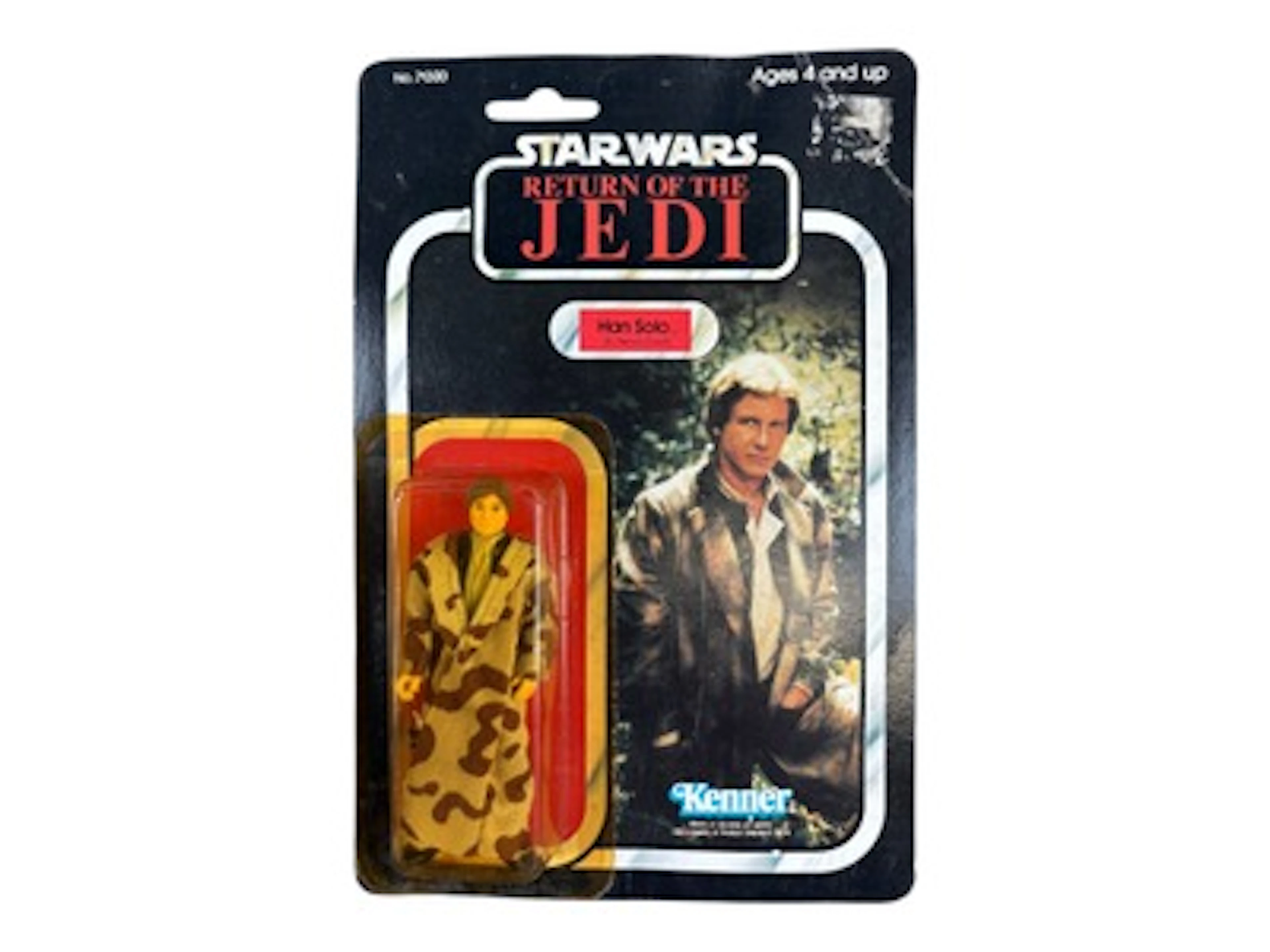 MOC 1983 Star Wars ROTJ Han Solo, 79 Back-A