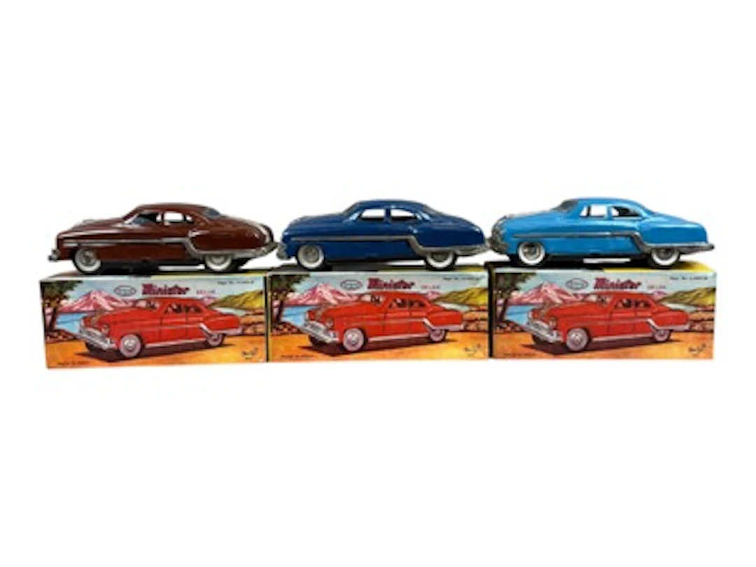 (3) Boxed Minister Delux Friction Toy Vehicles
