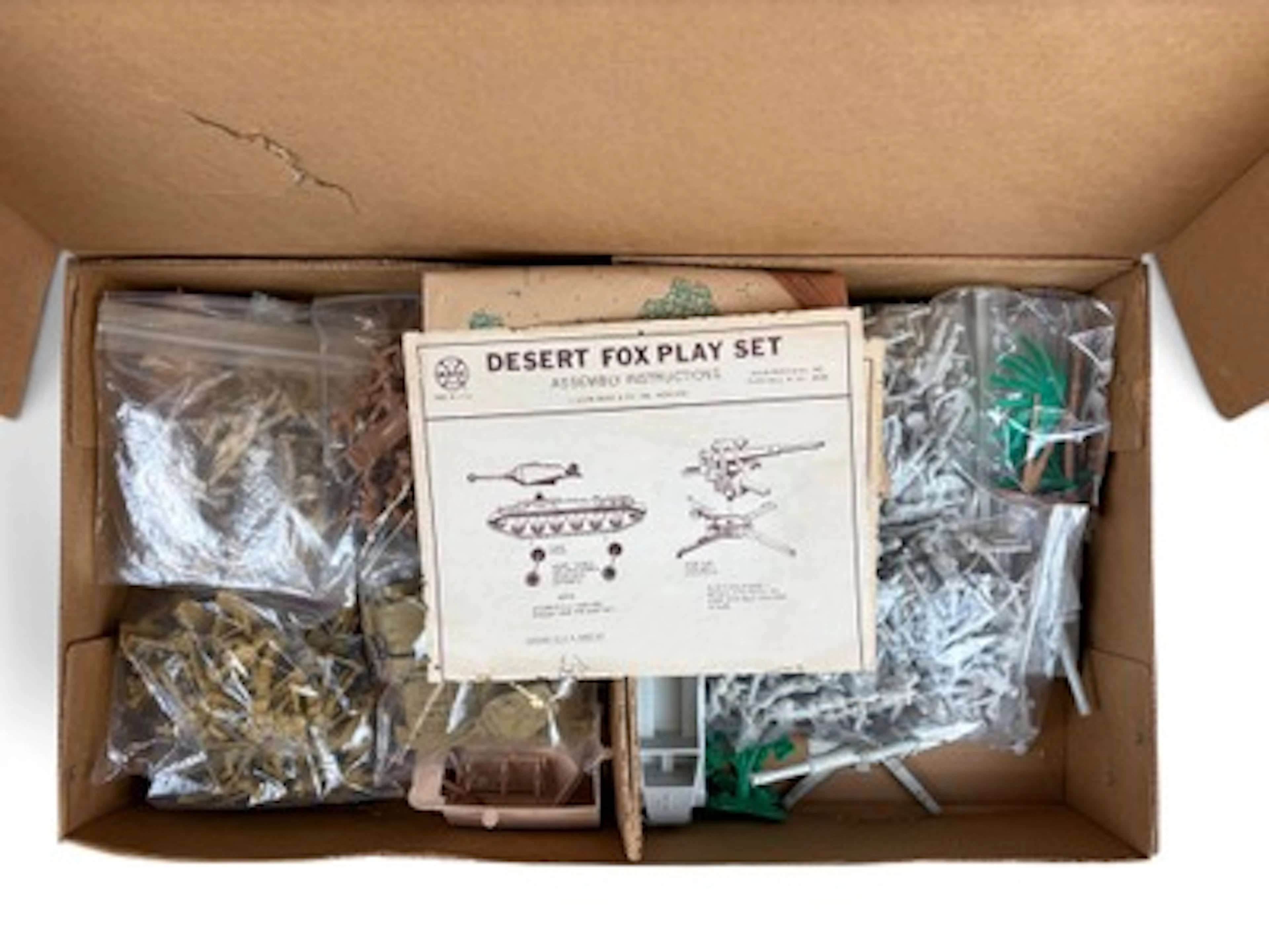 Nice Marx Desert Fox Play Set 4178