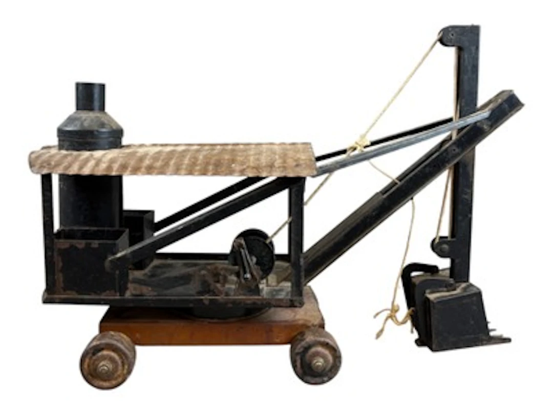 Keystone Pressed Steel Steam Shovel Toy