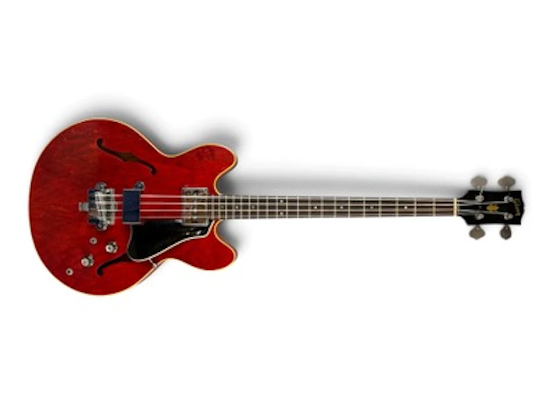 Vintage Gibson EB-2 Semi-Hollow Bass Guitar