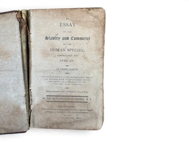 1804 Essay on Slavery & Commerce, Thomas Clarkson