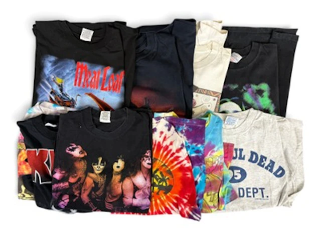 (10) Vintage 1990's Rock Concert Tour T-Shirts