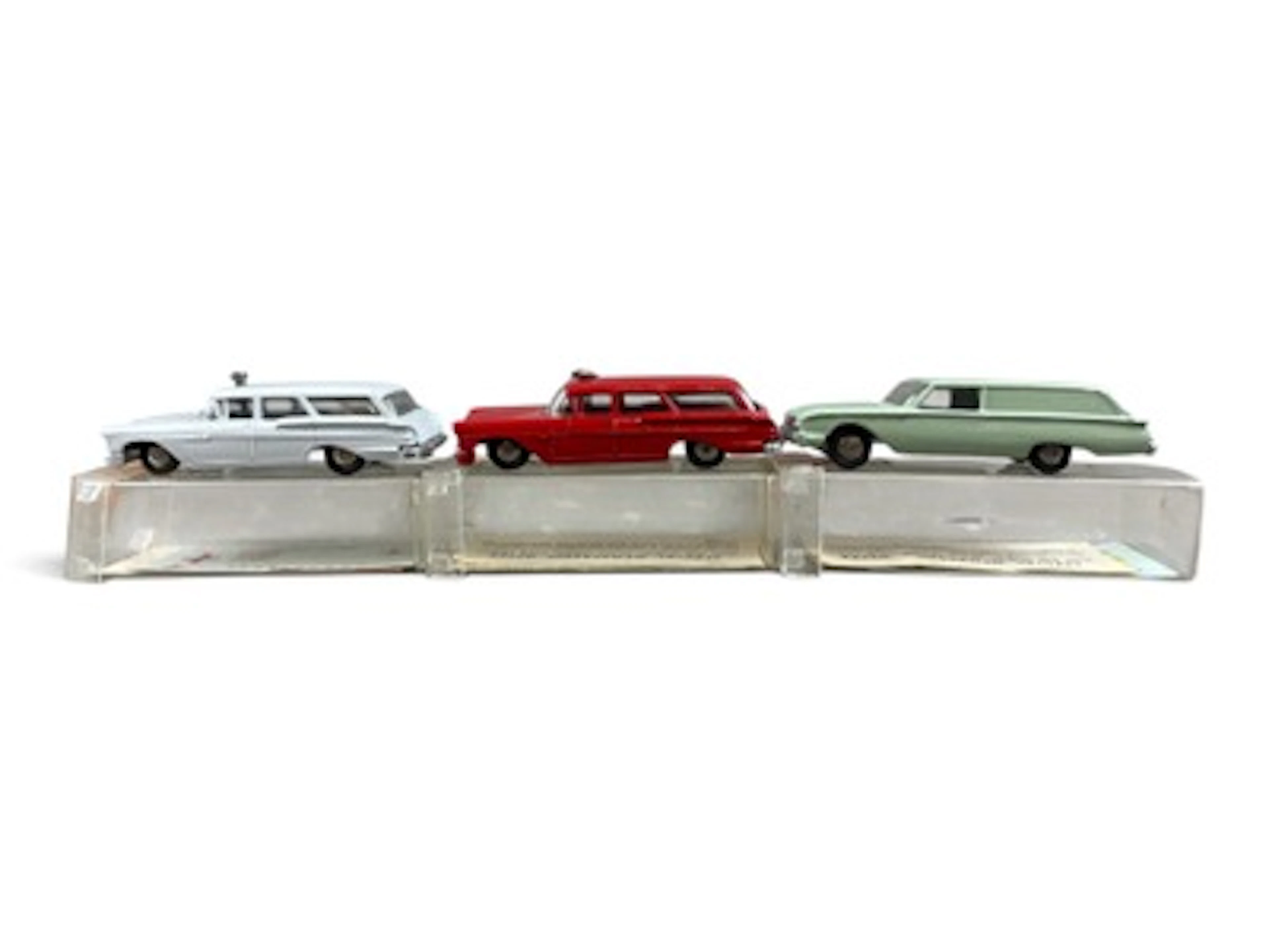 3 LN Boxed 1961 Hubley Real Toy Vehicles