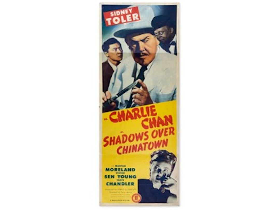 1946 Charlie Chan Insert Movie Poster