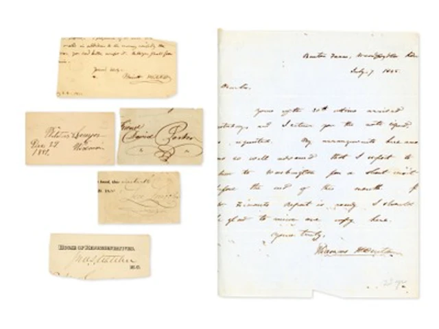 Historical Autograph & Document Collection