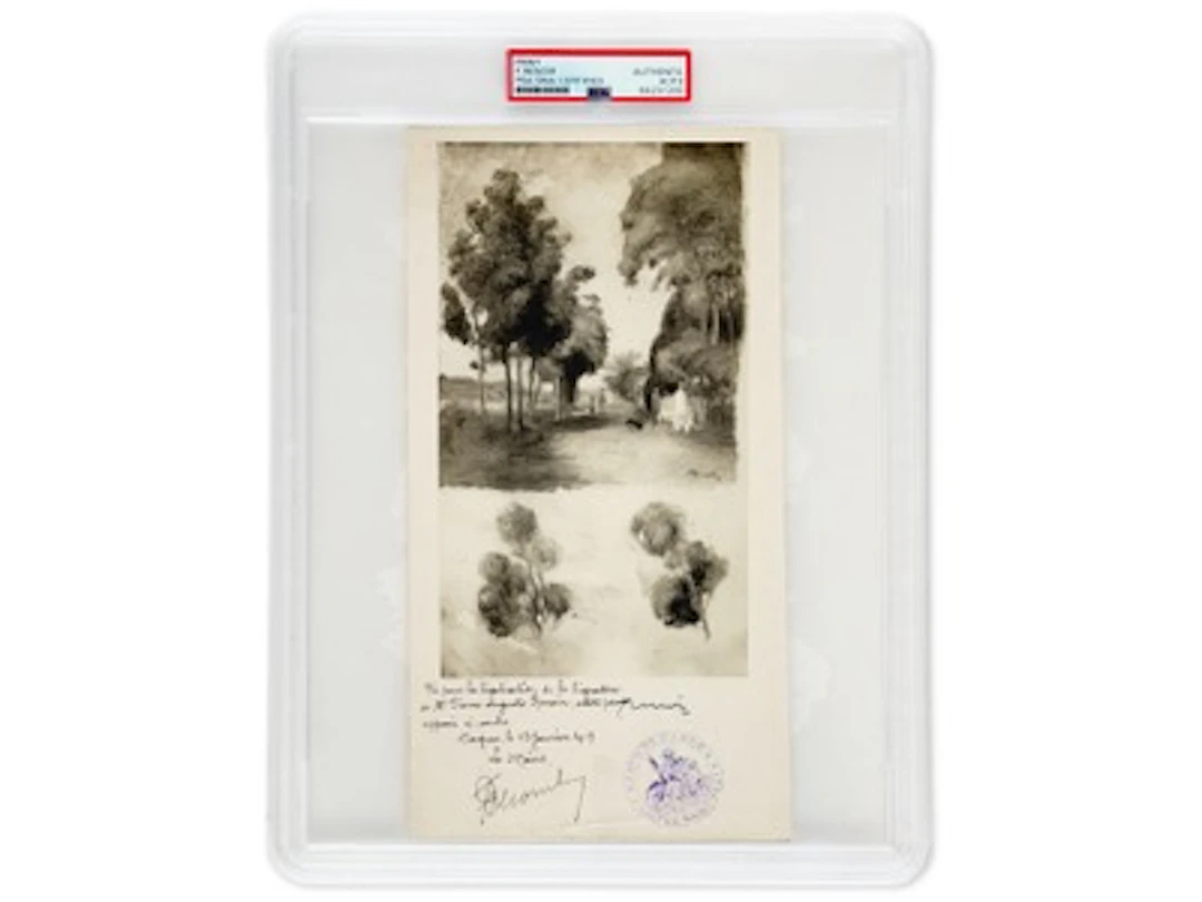 Pierre-Auguste Renoir Authentication - PSA/DNA