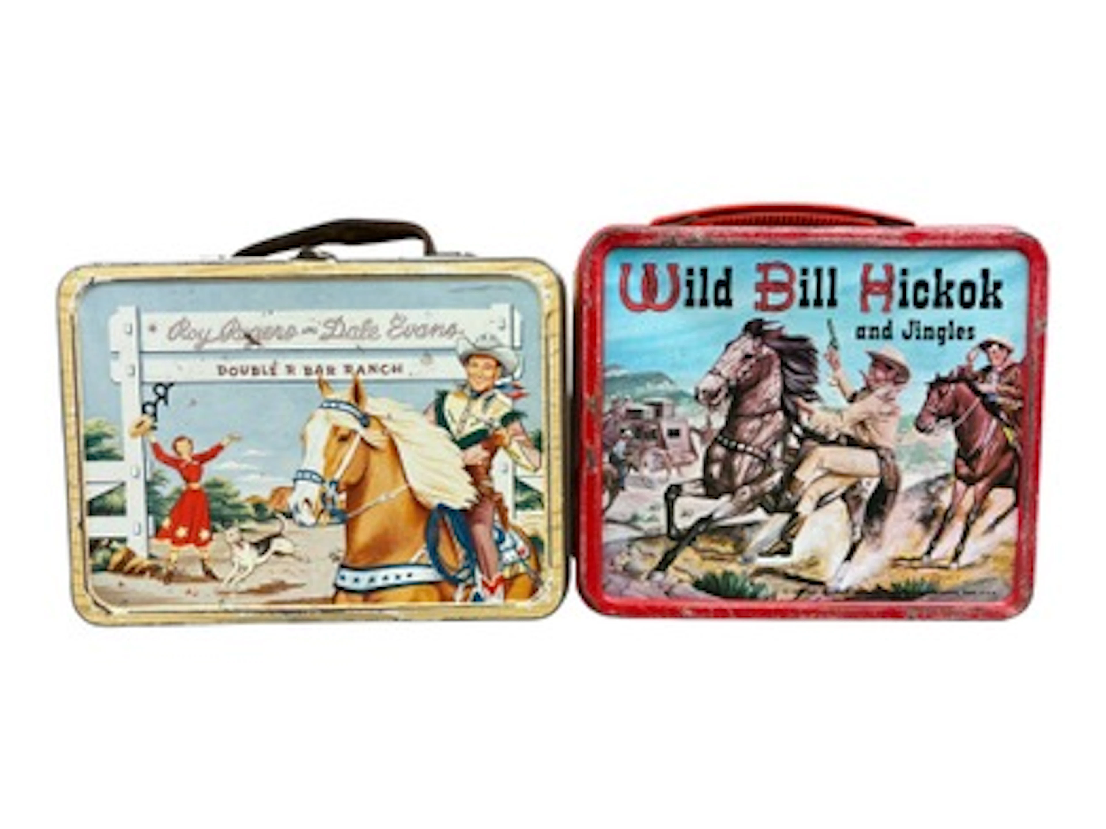 2 Clean Western Lunch Boxes