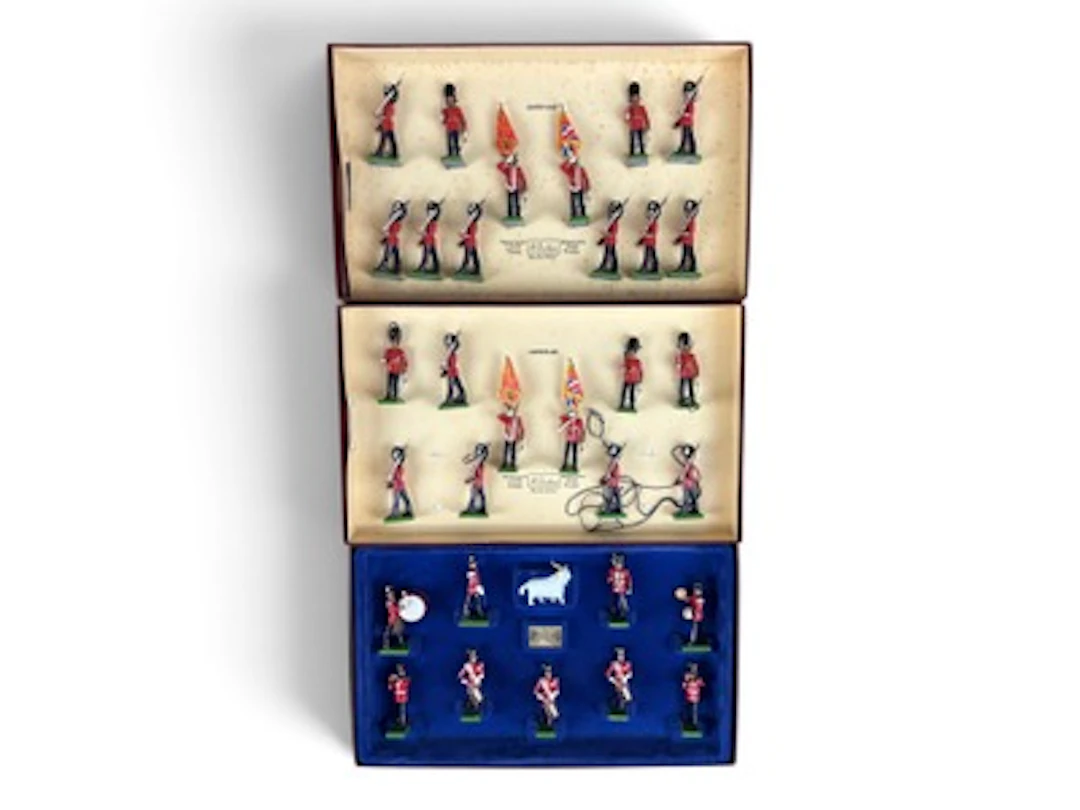 3 Boxed Modern Britains Welch Sets
