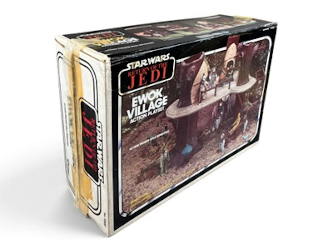 1983 Star Wars ROTJ Ewok Village Playset, Boxed