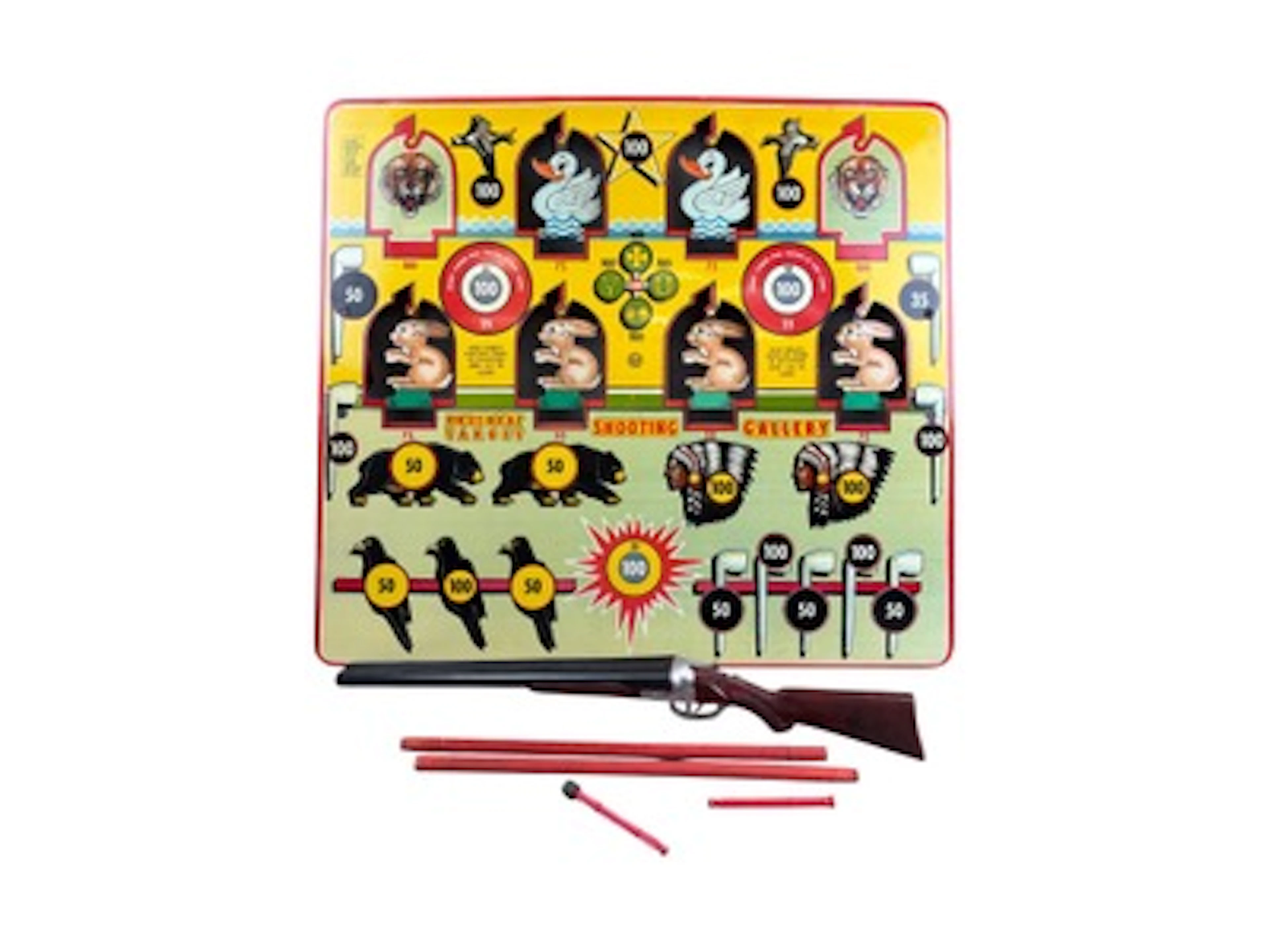 Marx Knockdown Target Shooting Gallery w/Orig Box