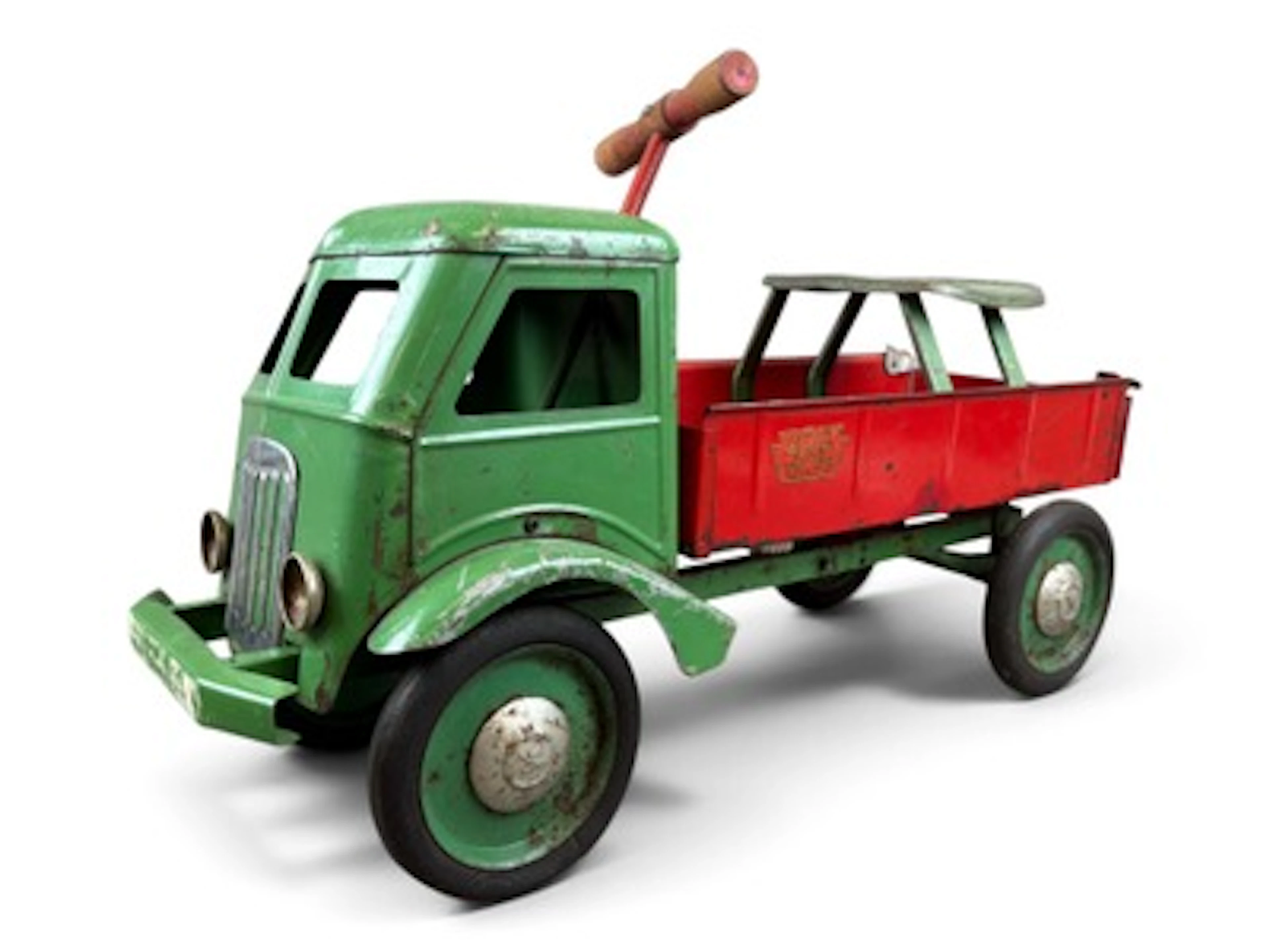Keystone Pressed Steel Ride Em Dump Truck