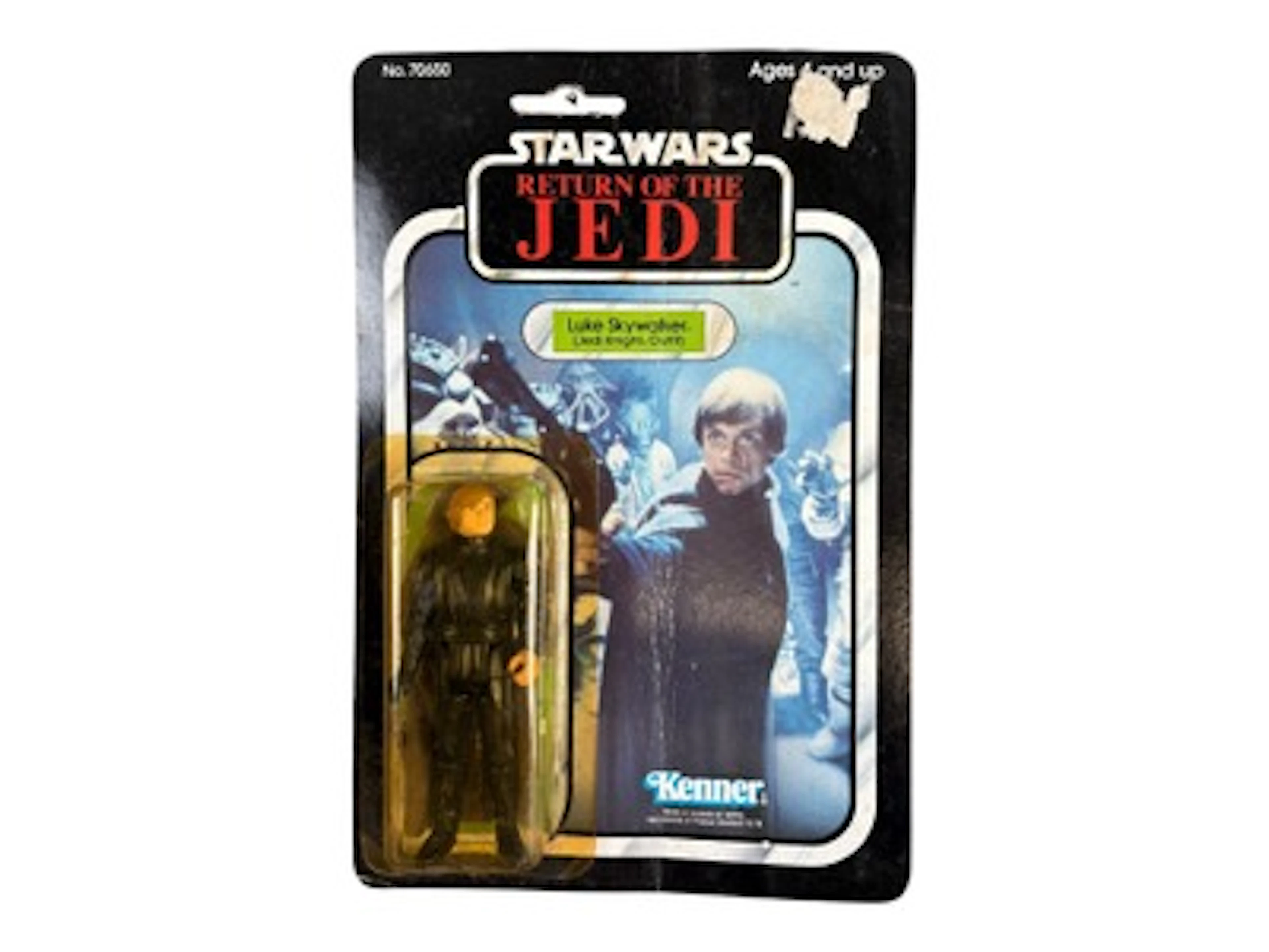 MOC 1983 Star Wars ROTJ Luke Skywalker, 77 Back-A
