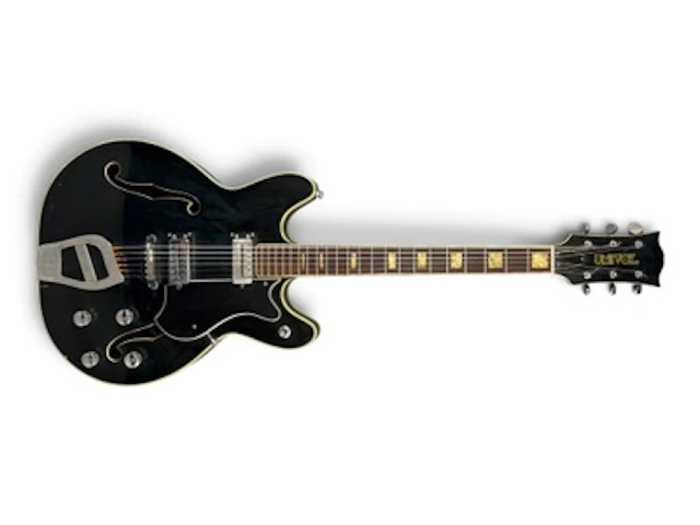 Vintage Univox Semi-Hollow Electric Guitar