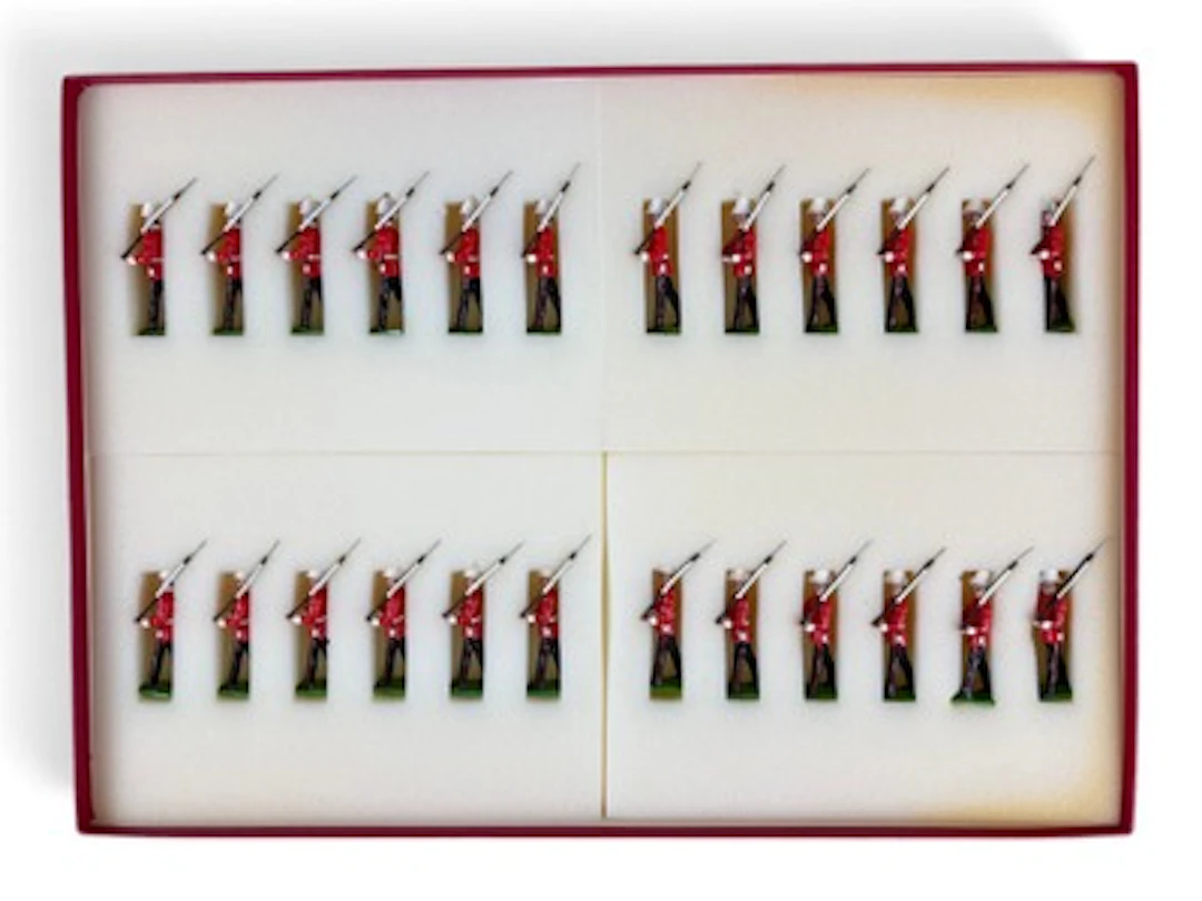 Toy Soldier Center 24th Foot Guards Marching