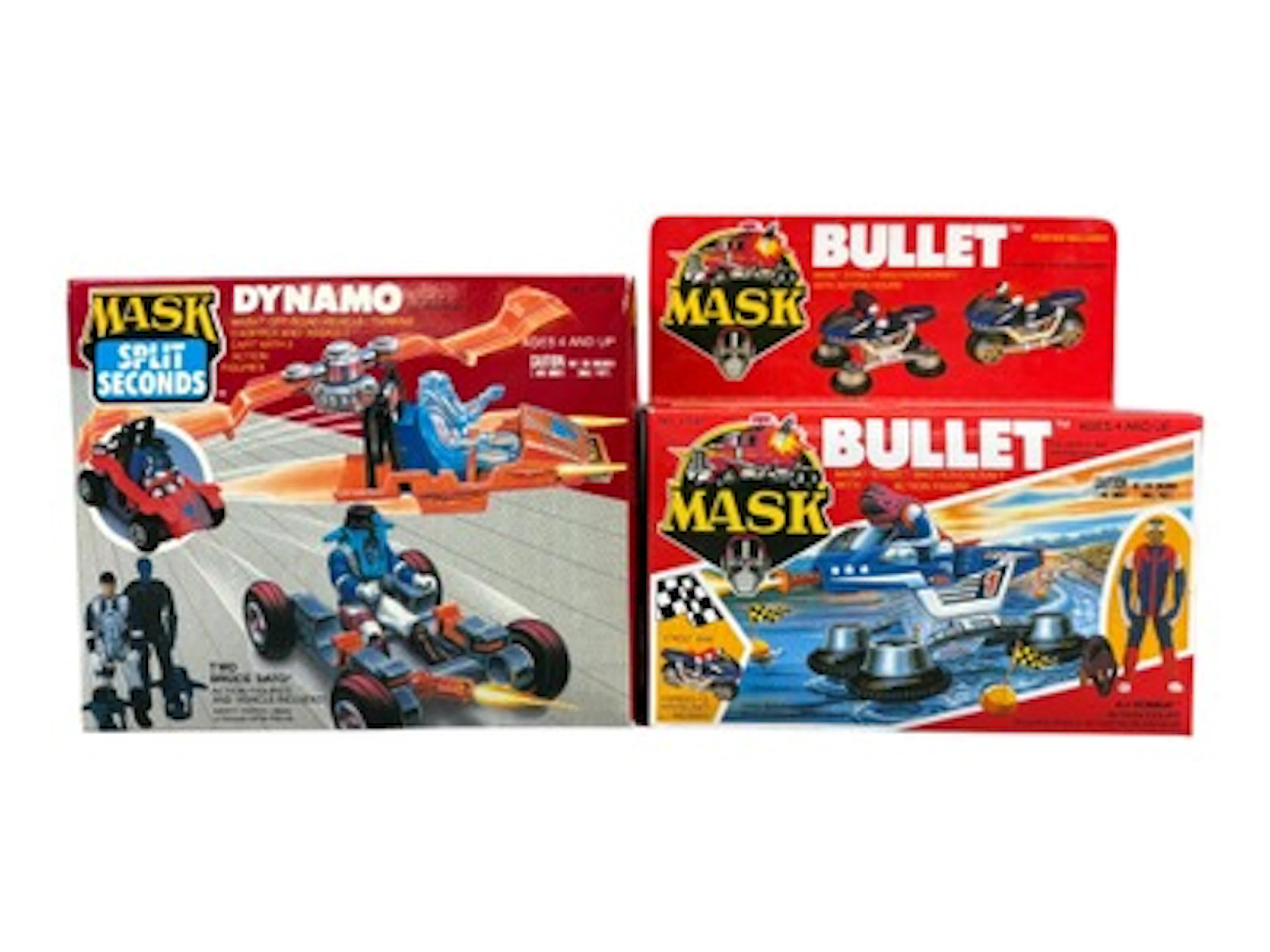 MISB, Kenner MASK Bullet & Dynamo Vehicle Sets