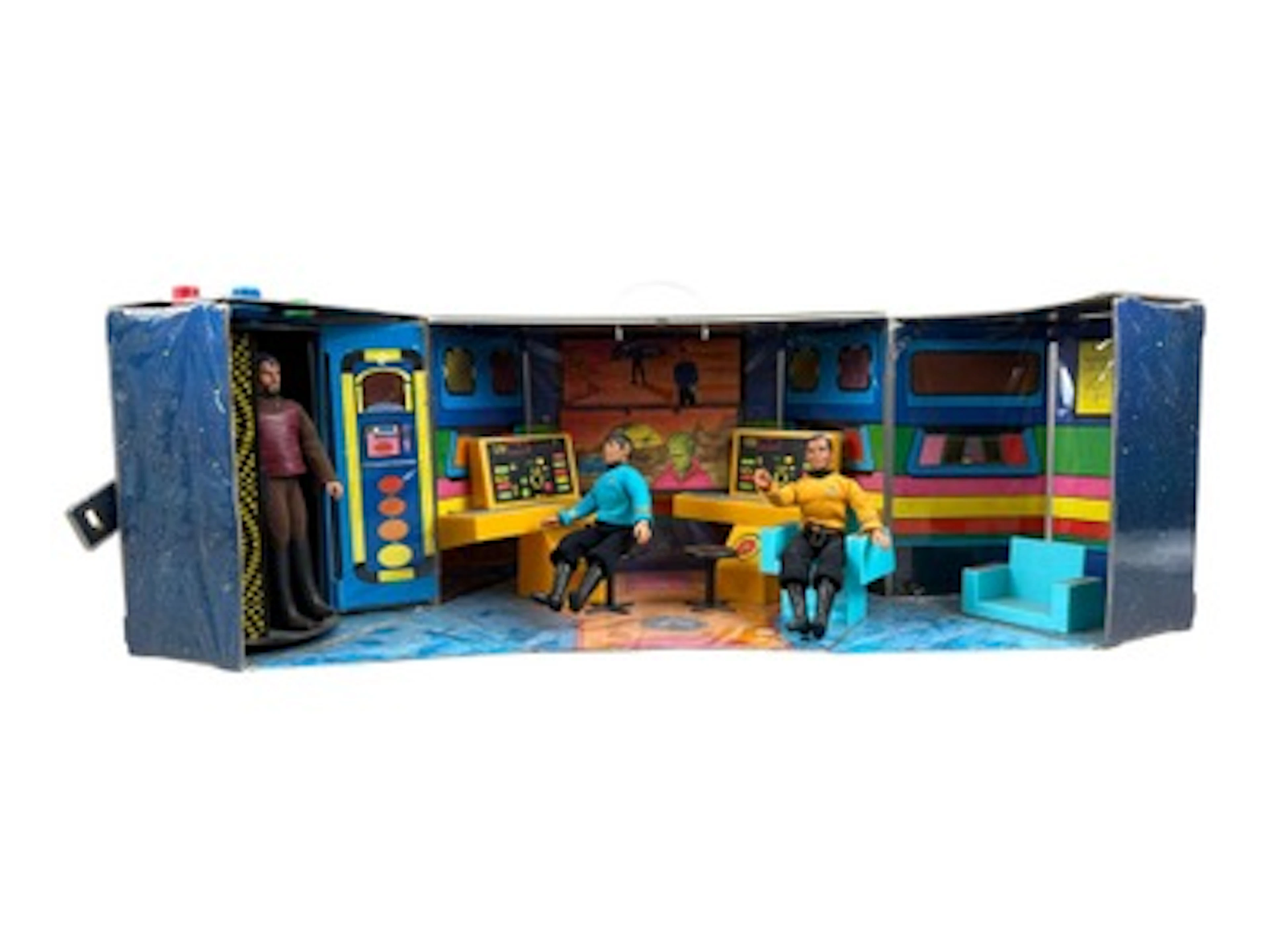 1975 Mego Star Trek Bridge Play Set