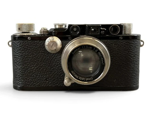 Leica III Black & Nickel Camera