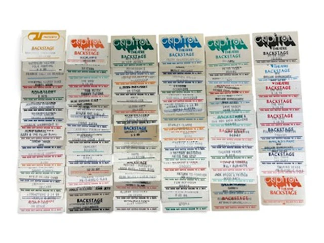 (80+) Capitol Theatre Backstage Passes