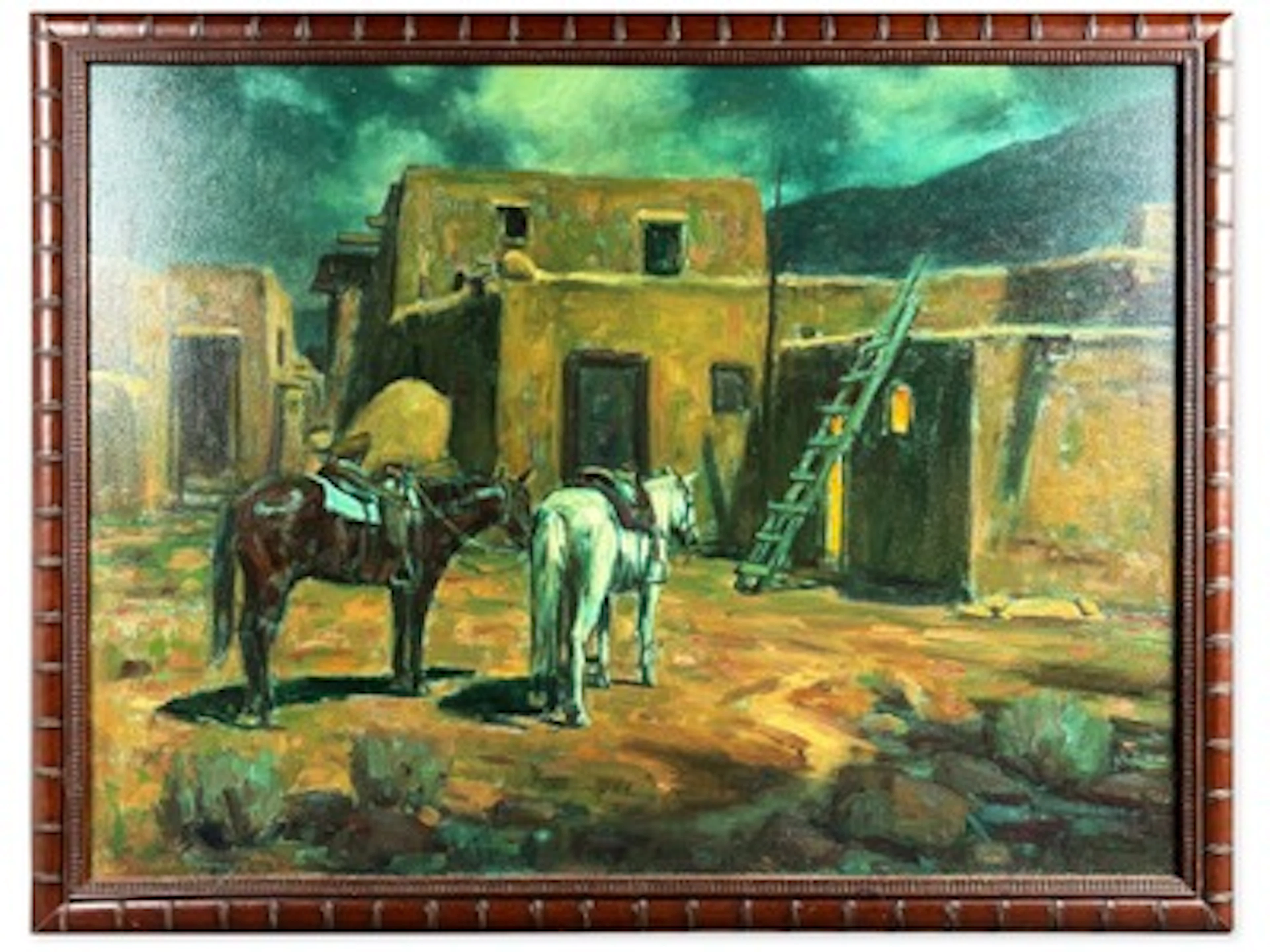 Karl Thomas "The Midnight Hour - Taos" Oil