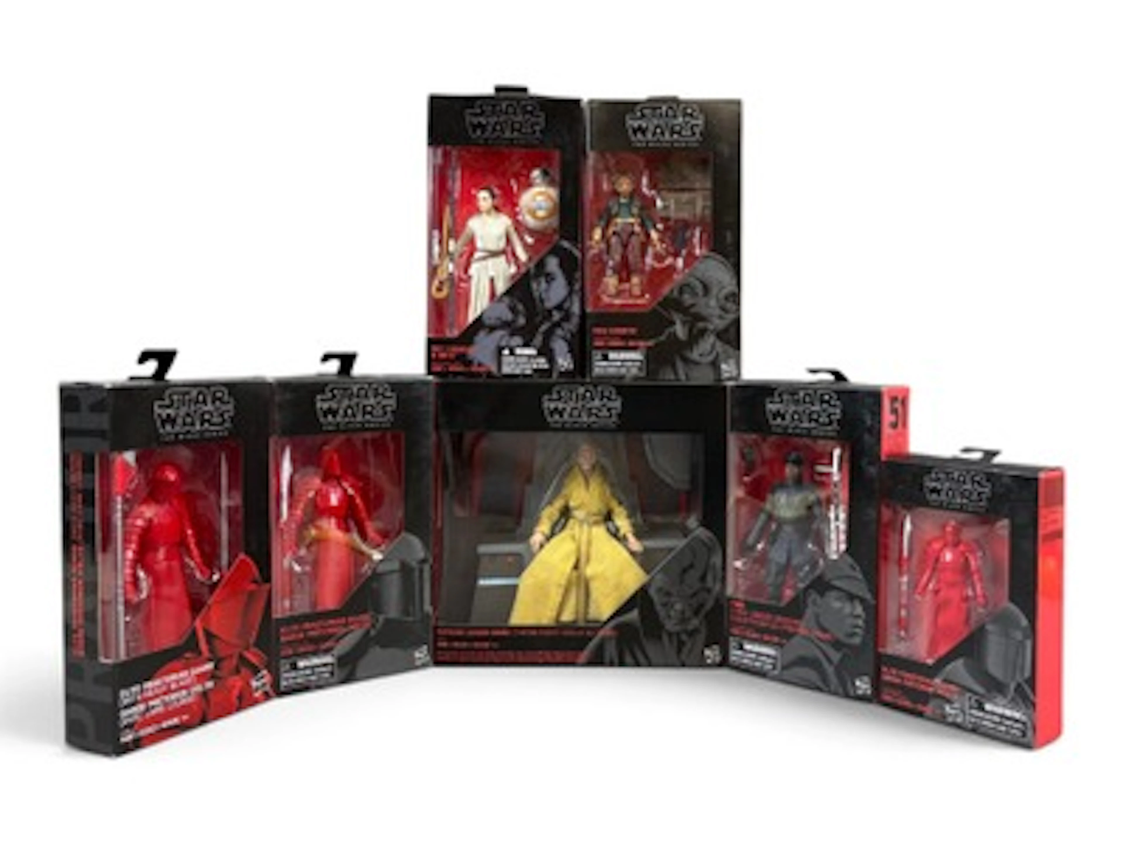 Star Wars Black Series, Lot of 7 Action Figures