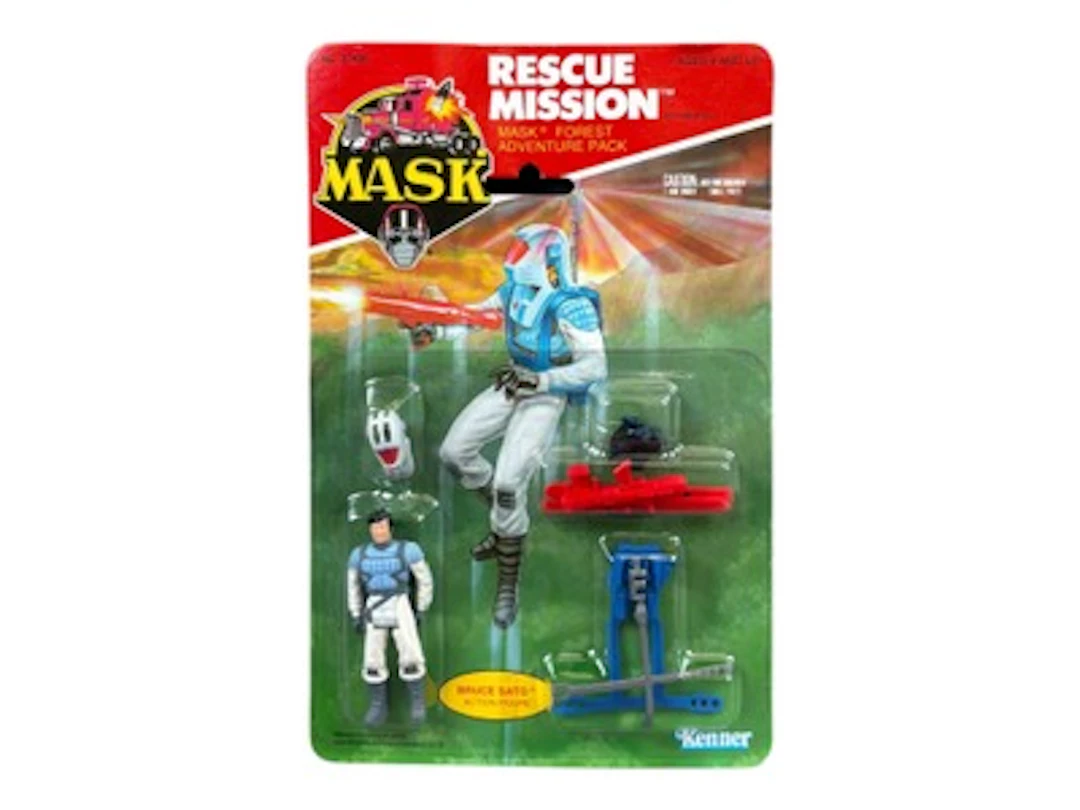 MOC Kenner MASK Rescue Mission Bruce Sato Pack