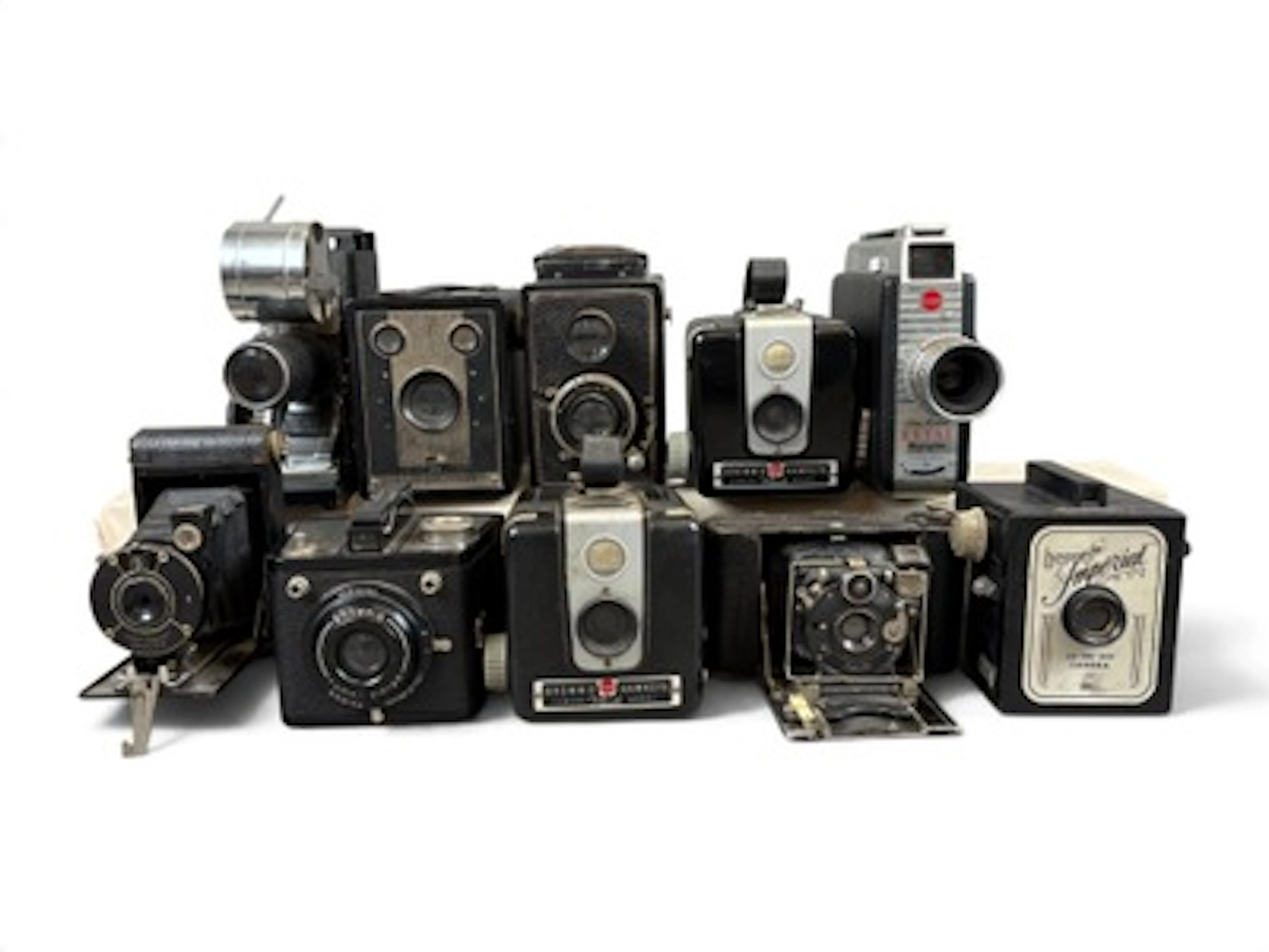 Vintage Cameras & Filmstrip Projector Lot