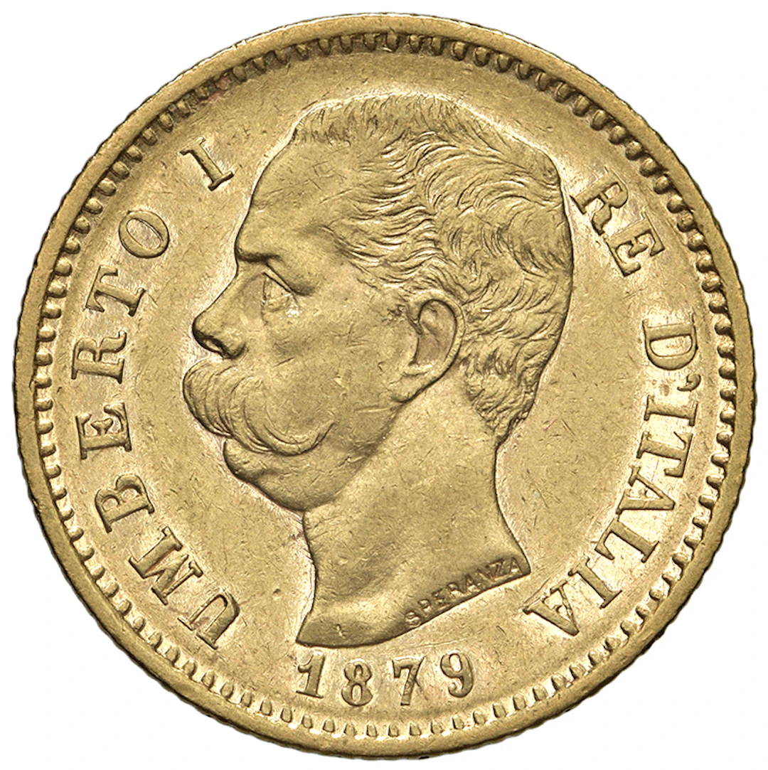 SAVOIA - Regno d'Italia - Umberto I, 1878 - 1900 20 Lire Stemma -