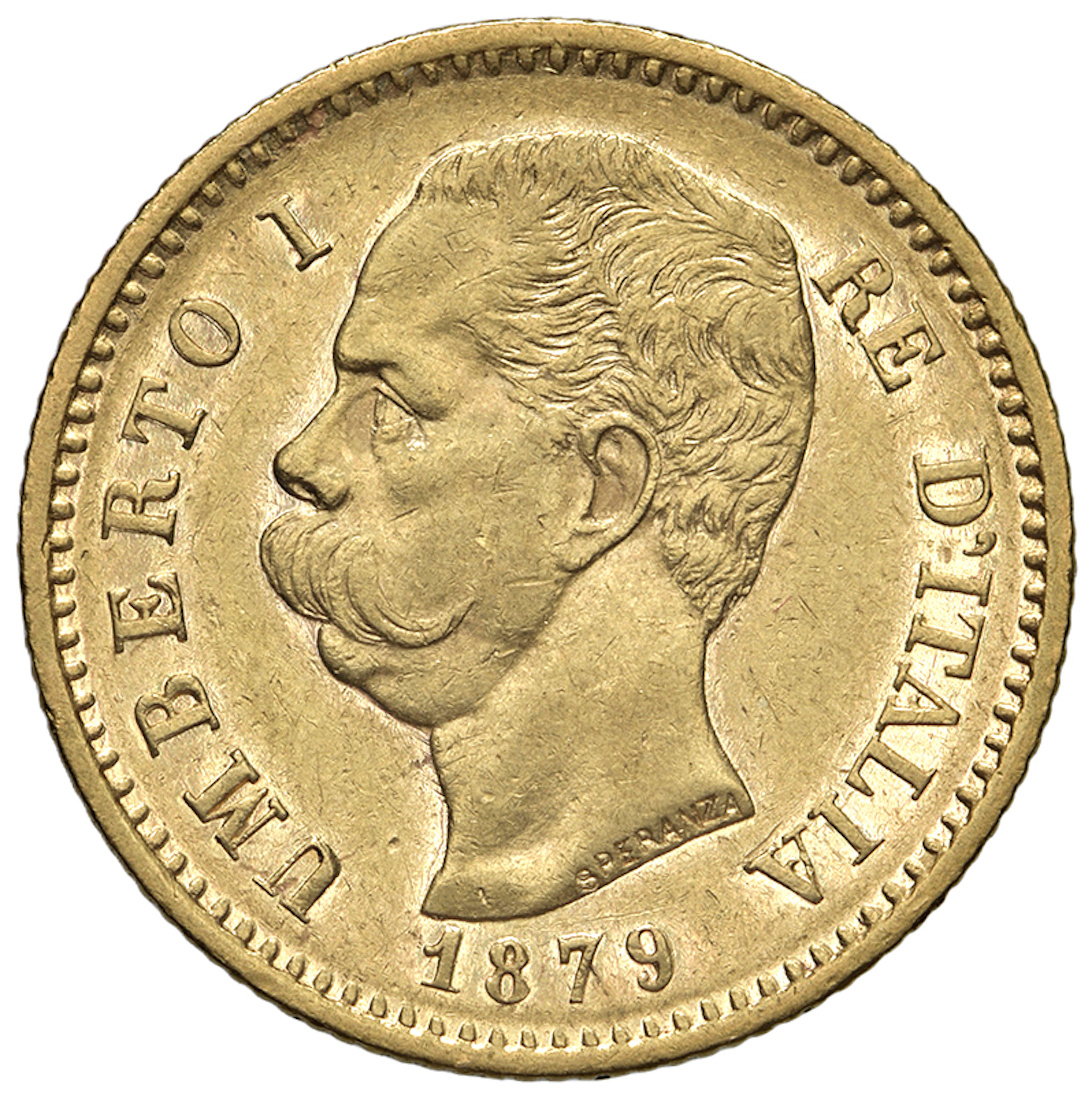 SAVOIA - Regno d'Italia - Umberto I, 1878 - 1900 20 Lire Stemma -