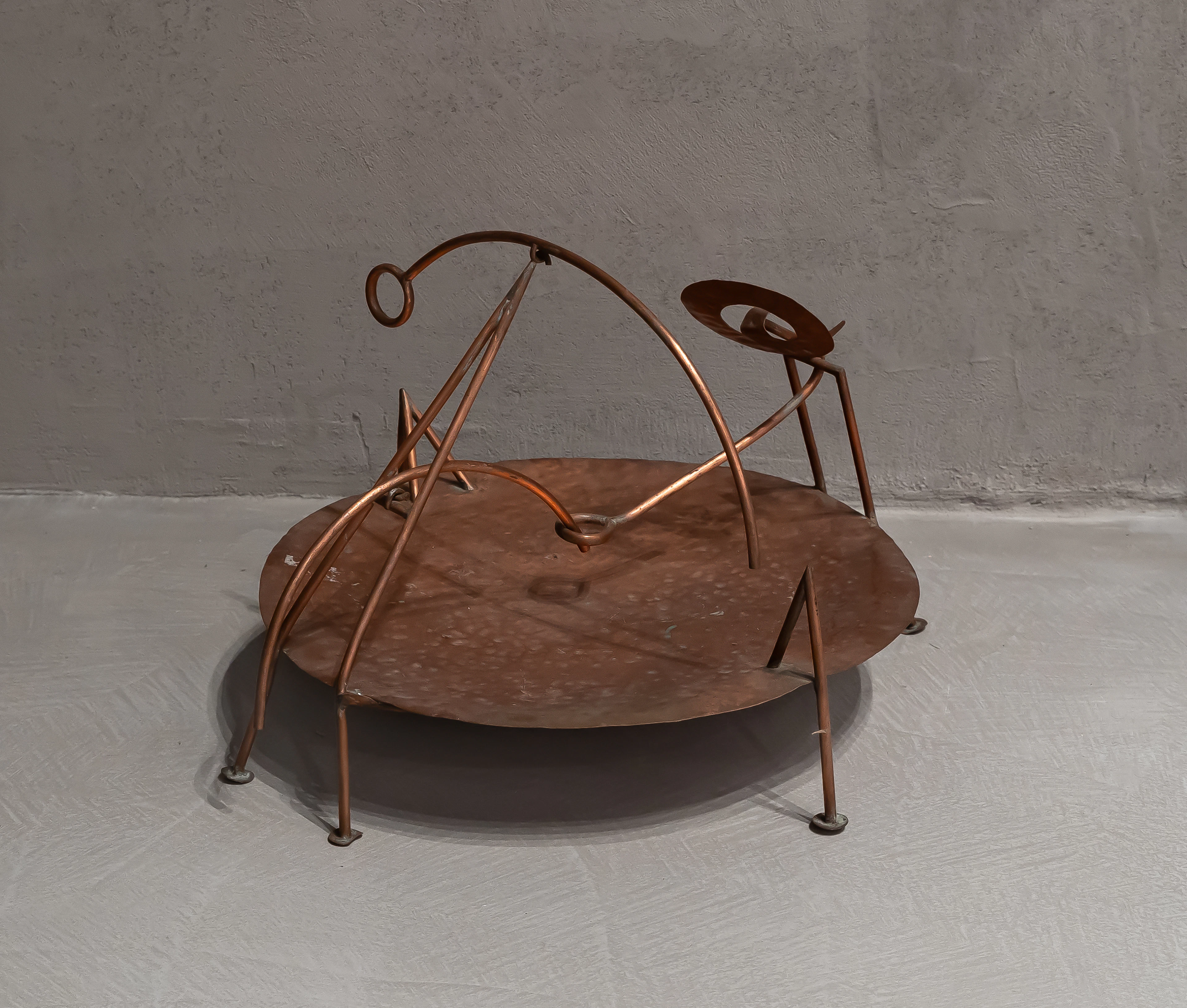TOMMASO CASCELLA (1951) Senza titolo Scultura in rame Altezza: 40