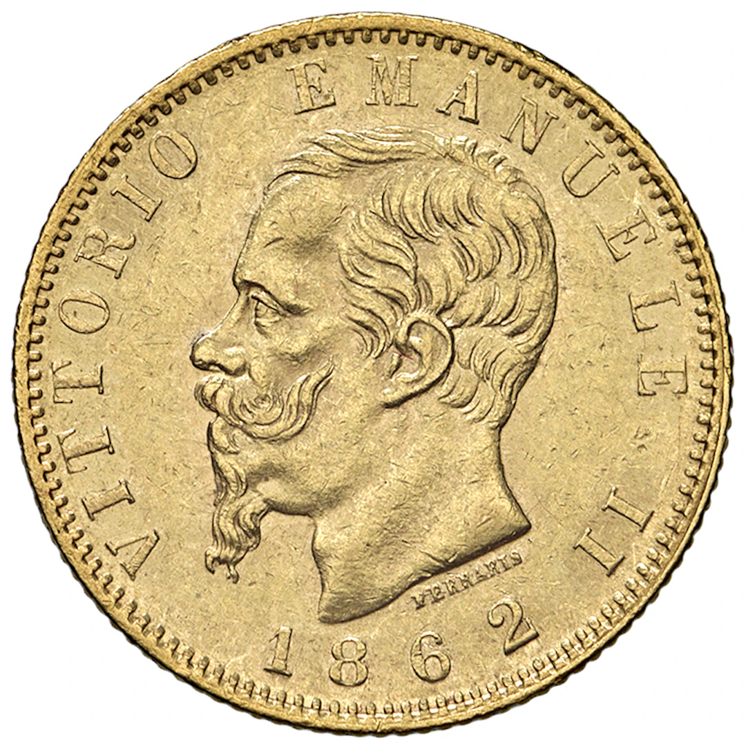 SAVOIA - Regno d'Italia - Vittorio Emanuele II, 1861 - 1878 20 Lire