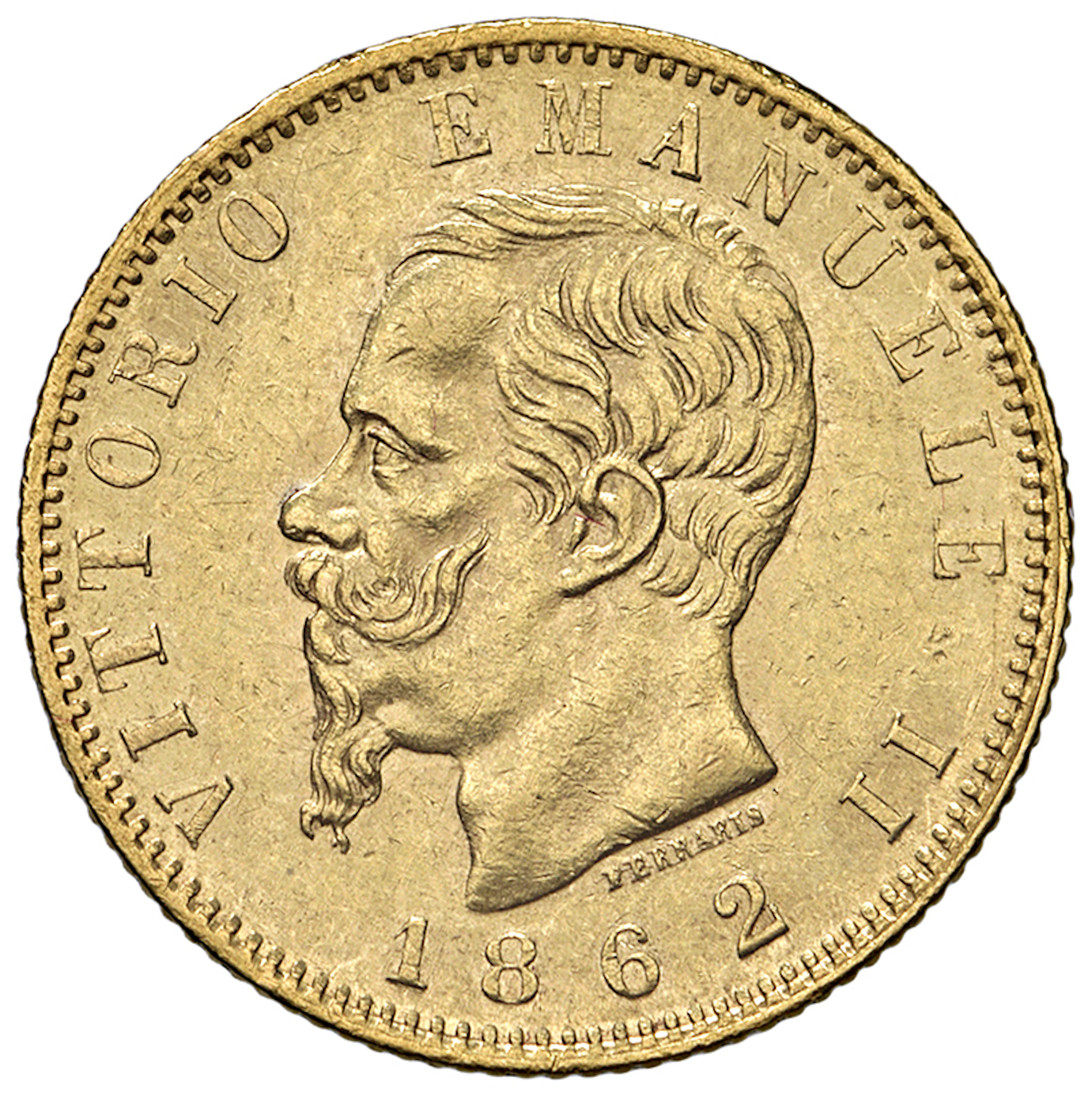 SAVOIA - Regno d'Italia - Vittorio Emanuele II, 1861 - 1878 20 Lire