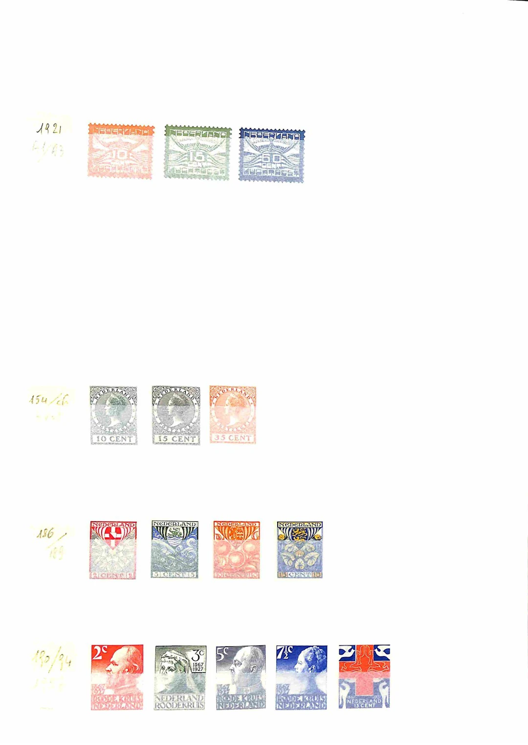 Lotti e Collezioni - Europa e Oltremare - OLANDA - 1921/2003 Collezione