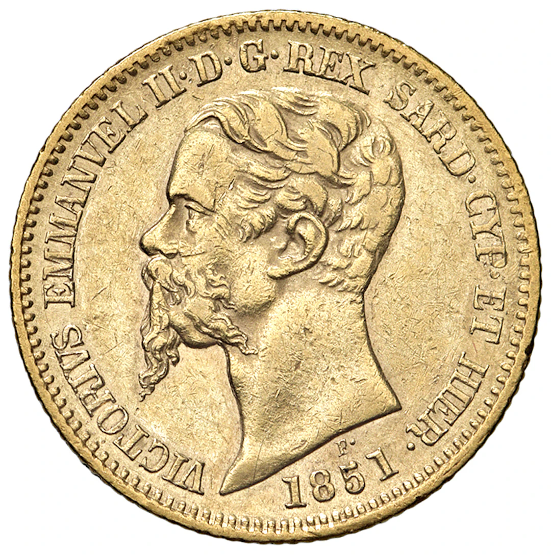 SAVOIA - Regno di Sardegna - Vittorio Emanuele II, 1849 - 1861 Re
