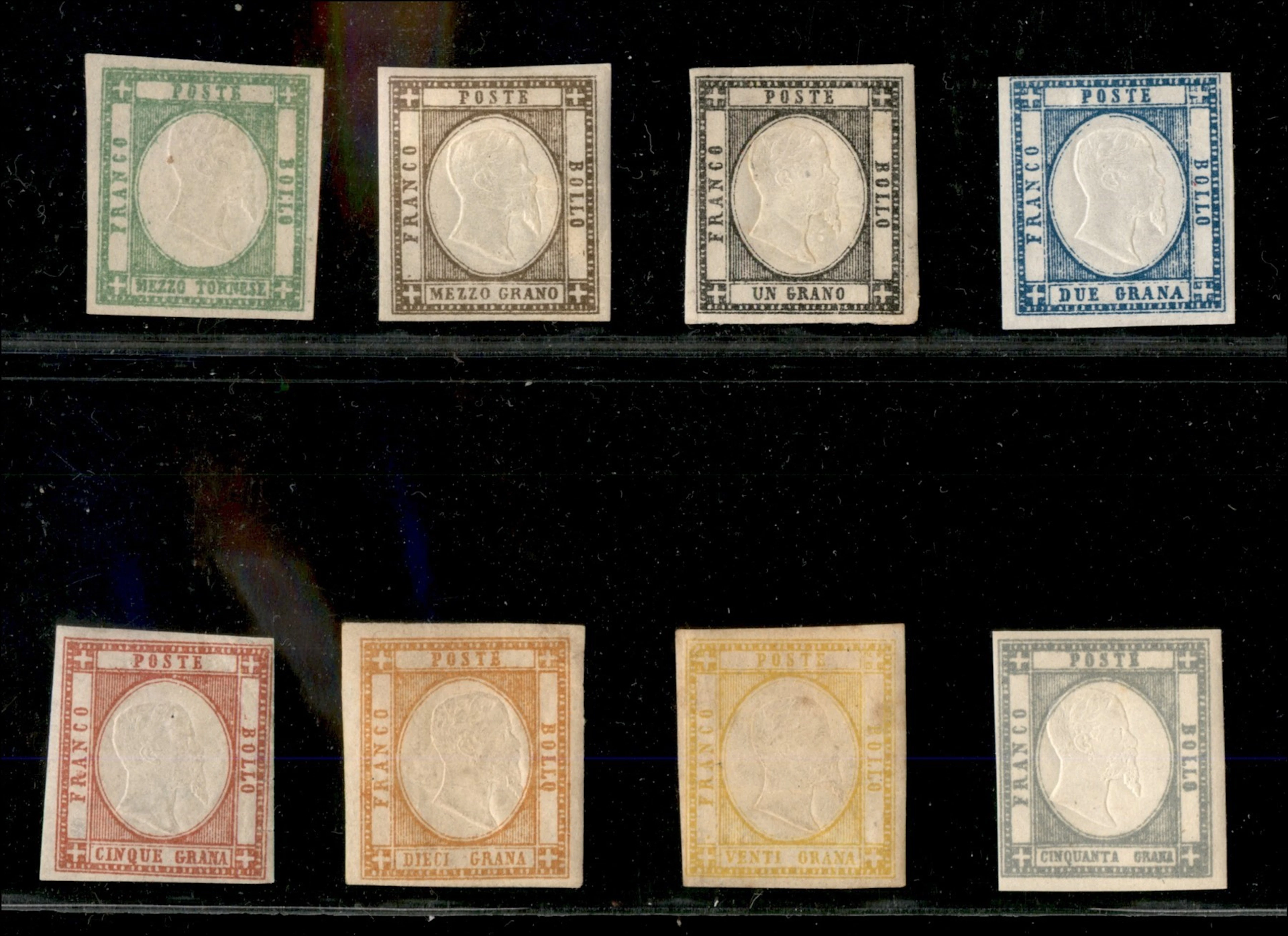 Antichi Stati Italiani - Napoli - Province Napoletane - 1861 Province