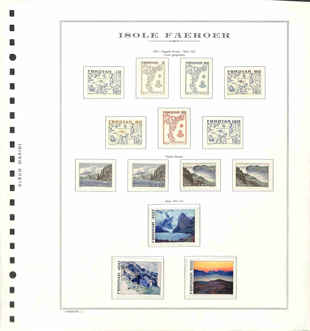 Lotti e Collezioni - Europa e Oltremare - ISOLE FAROER - 1975/2005
