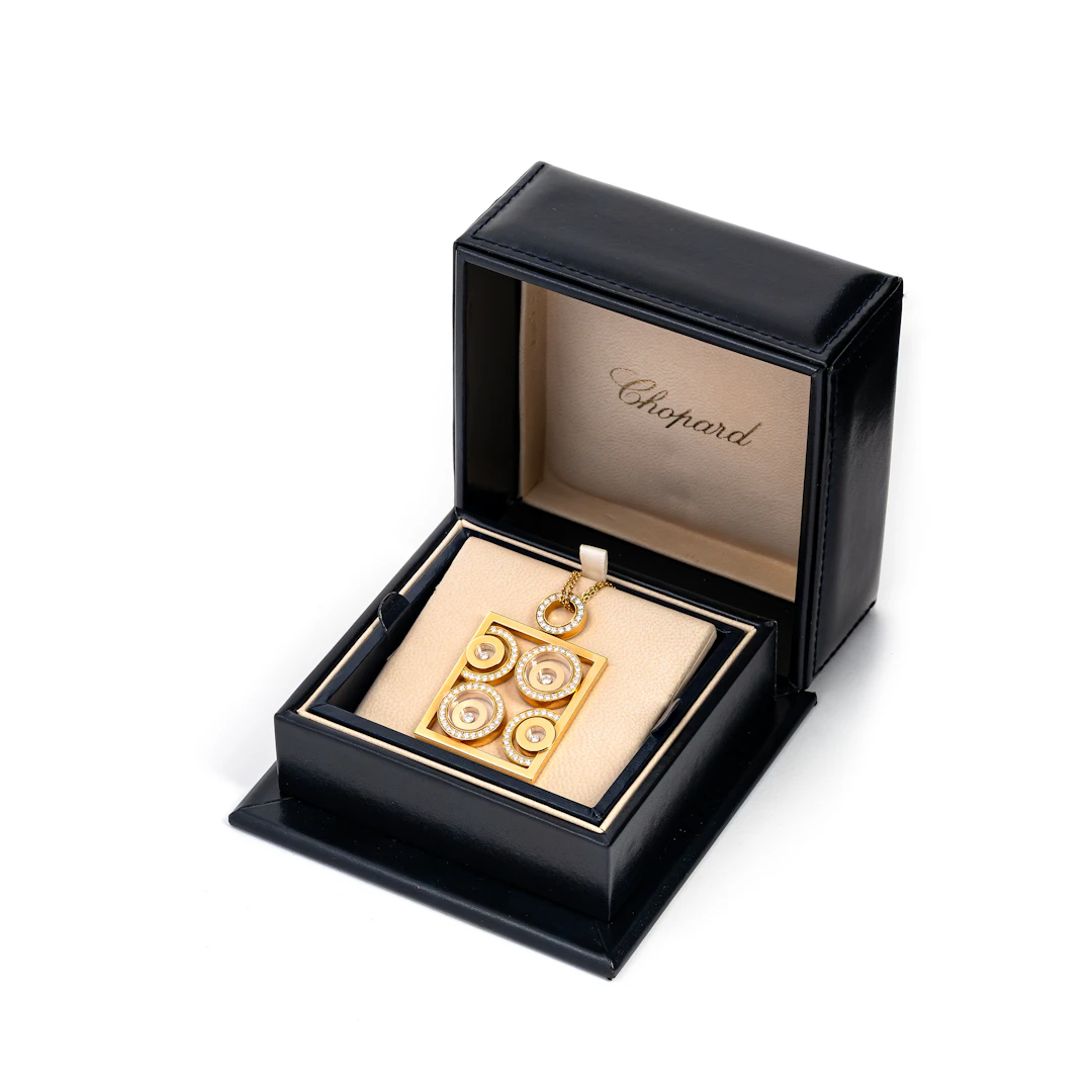 CHOPARD, collana modello Spirit 'made to order'. Oro giallo 18kt