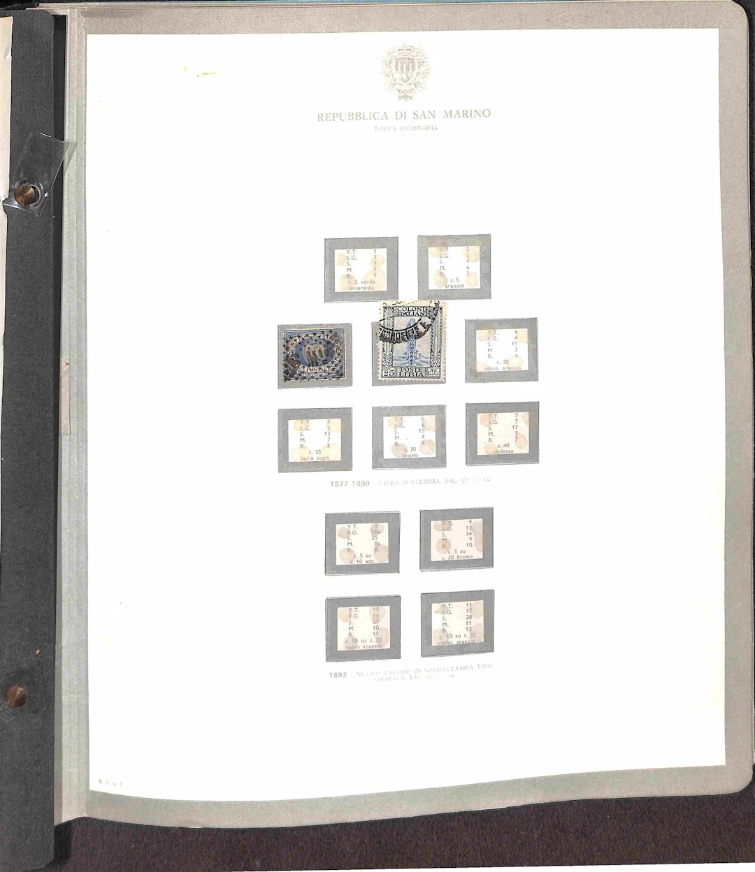 Lotti e Collezioni - Area Italiana - SAN MARINO - 1884/2002 Collezione