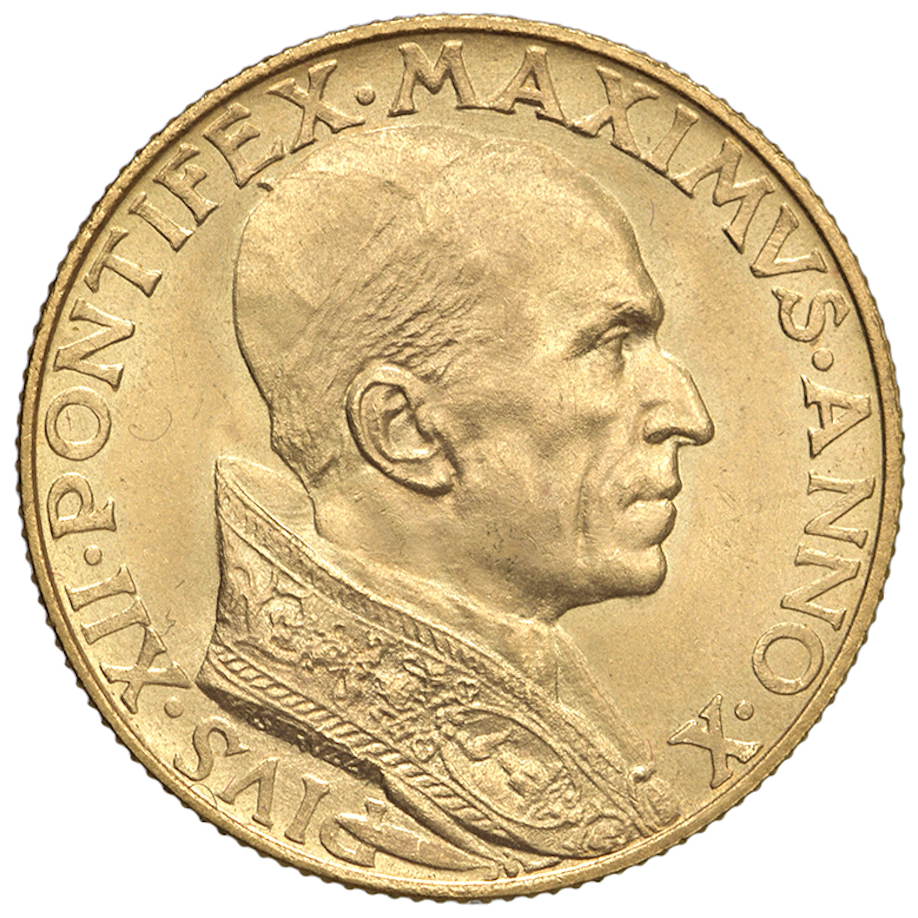 MONETE ITALIANE - Stato Pontificio â Pio XII (1939-1958) 100 Lire